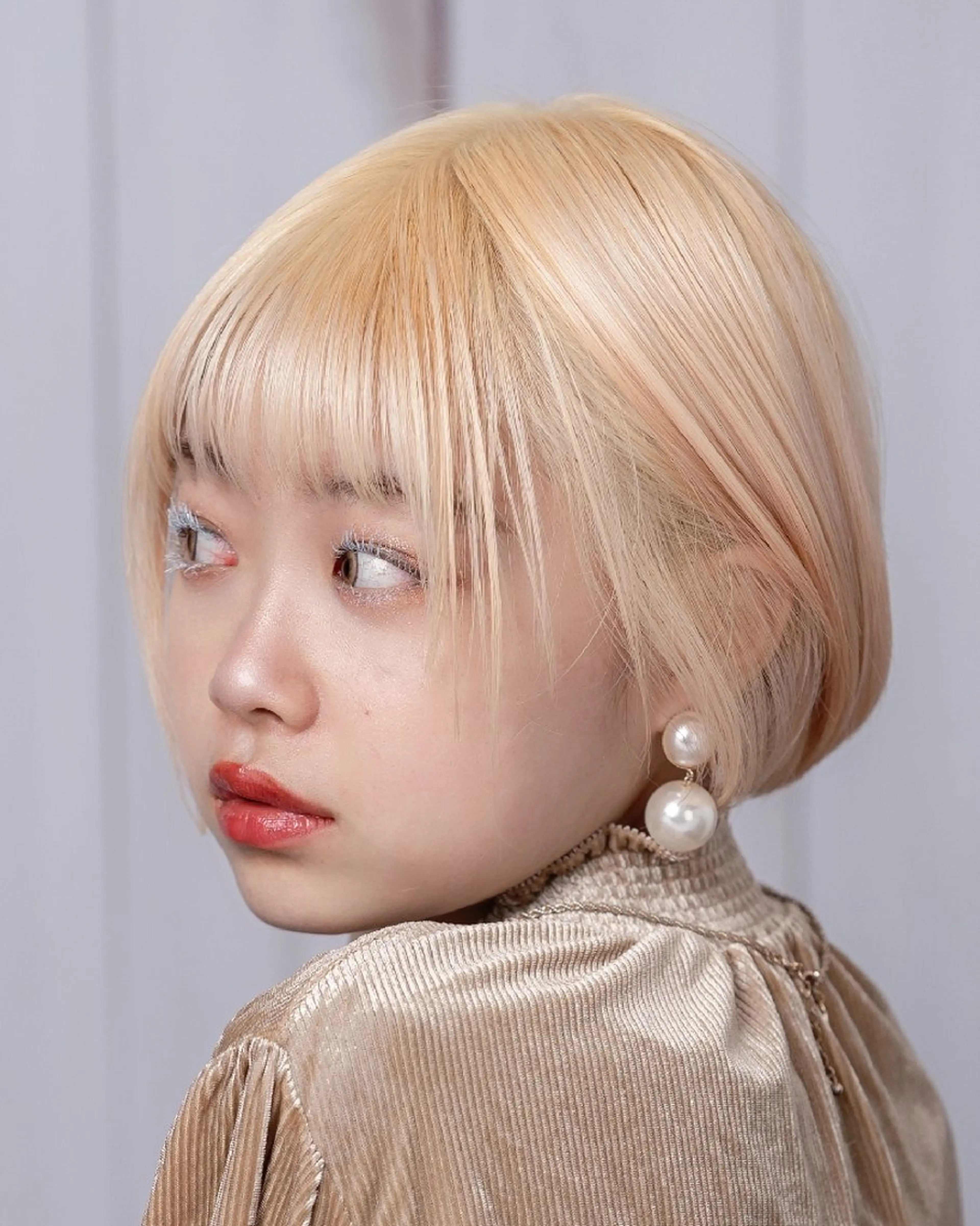 ショート カラー ブリーチ Loop for hair所属・松尾 泰伸のヘアスタイル