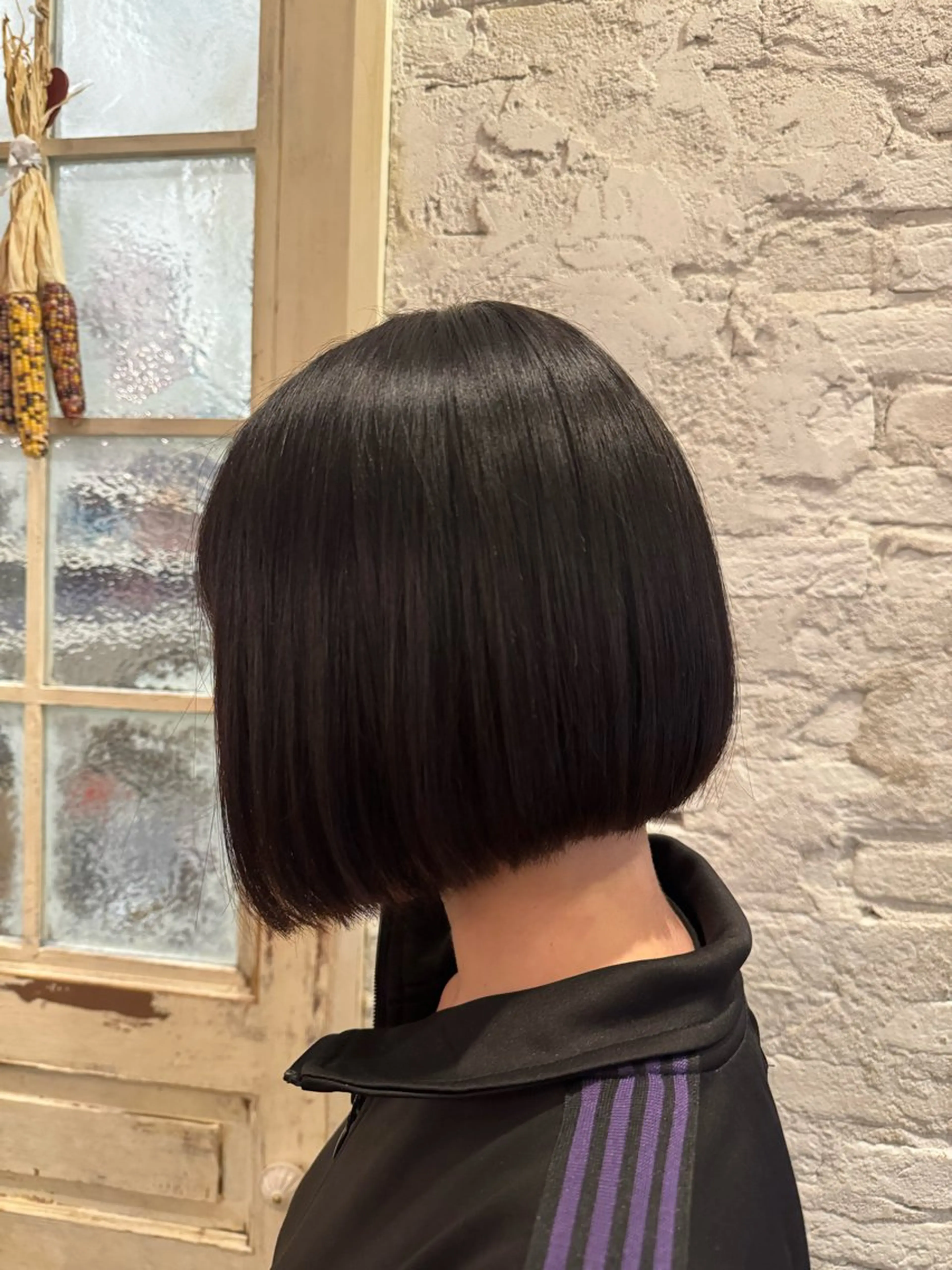 ミディアム 小村 理音のヘアスタイル