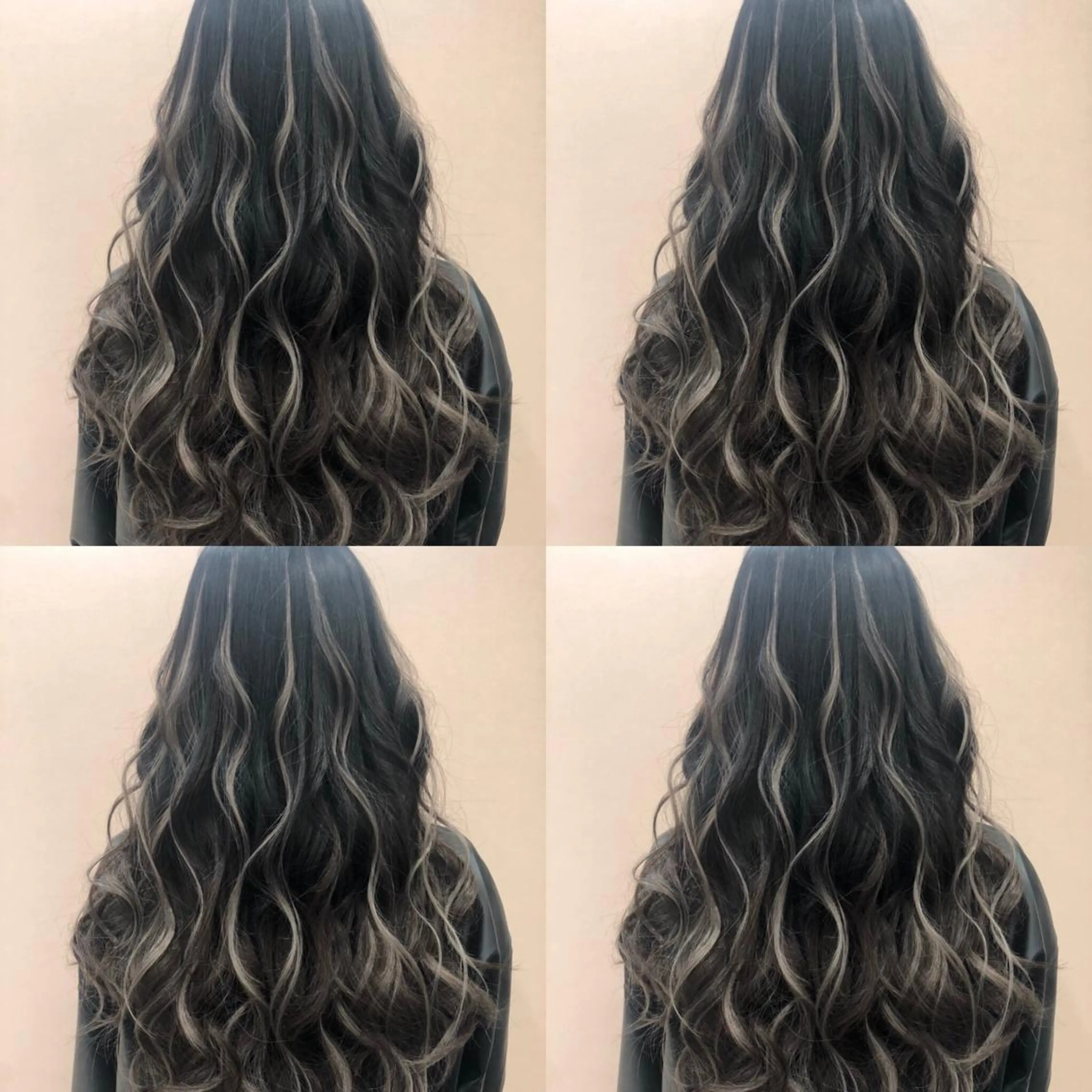 ロング カラー シールエクステ ハイライトカラー エクステ ハイライト 🌷MAYU 🌷のヘアスタイル