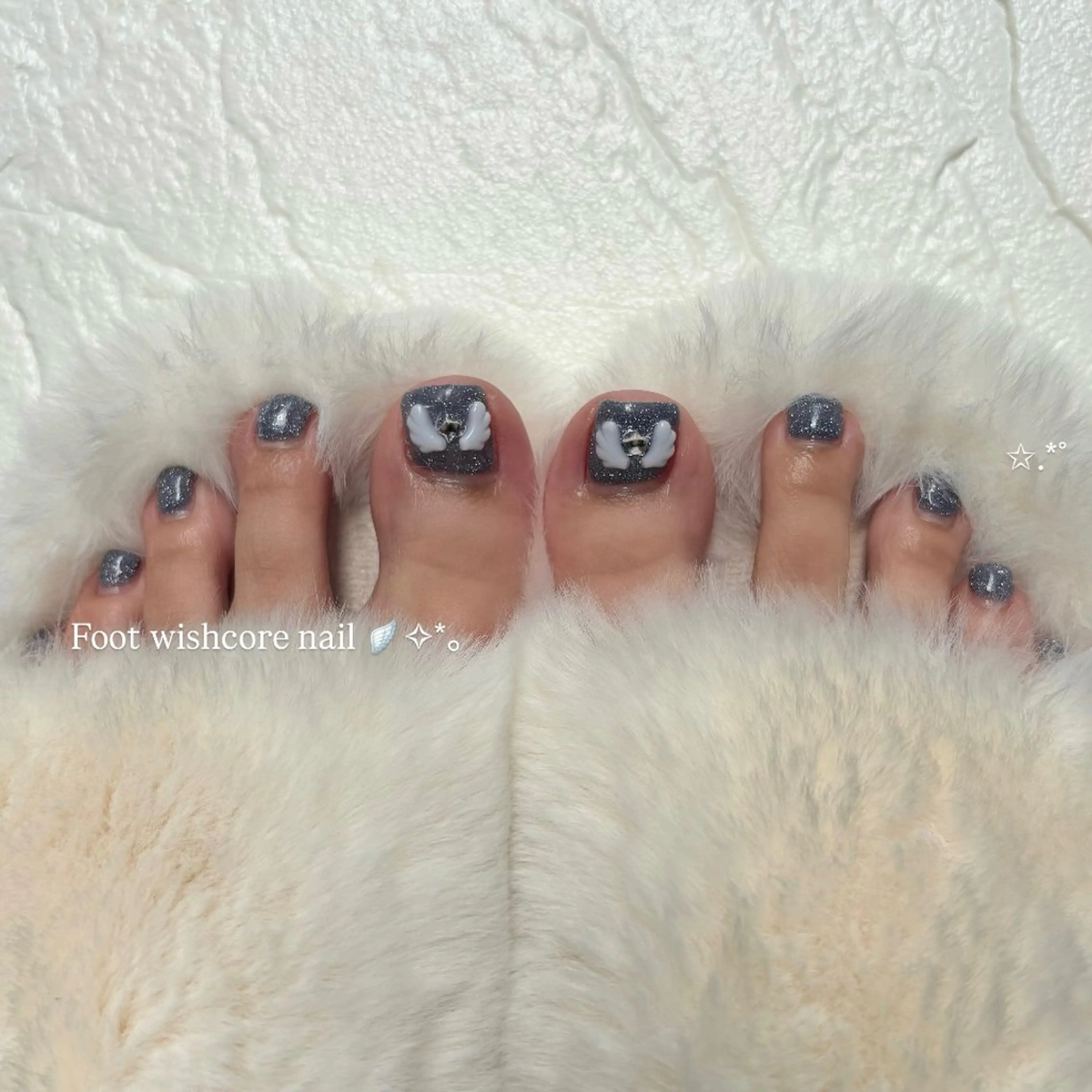 ネイル フットネイル Angelique 平形/高崎のネイルデザイン