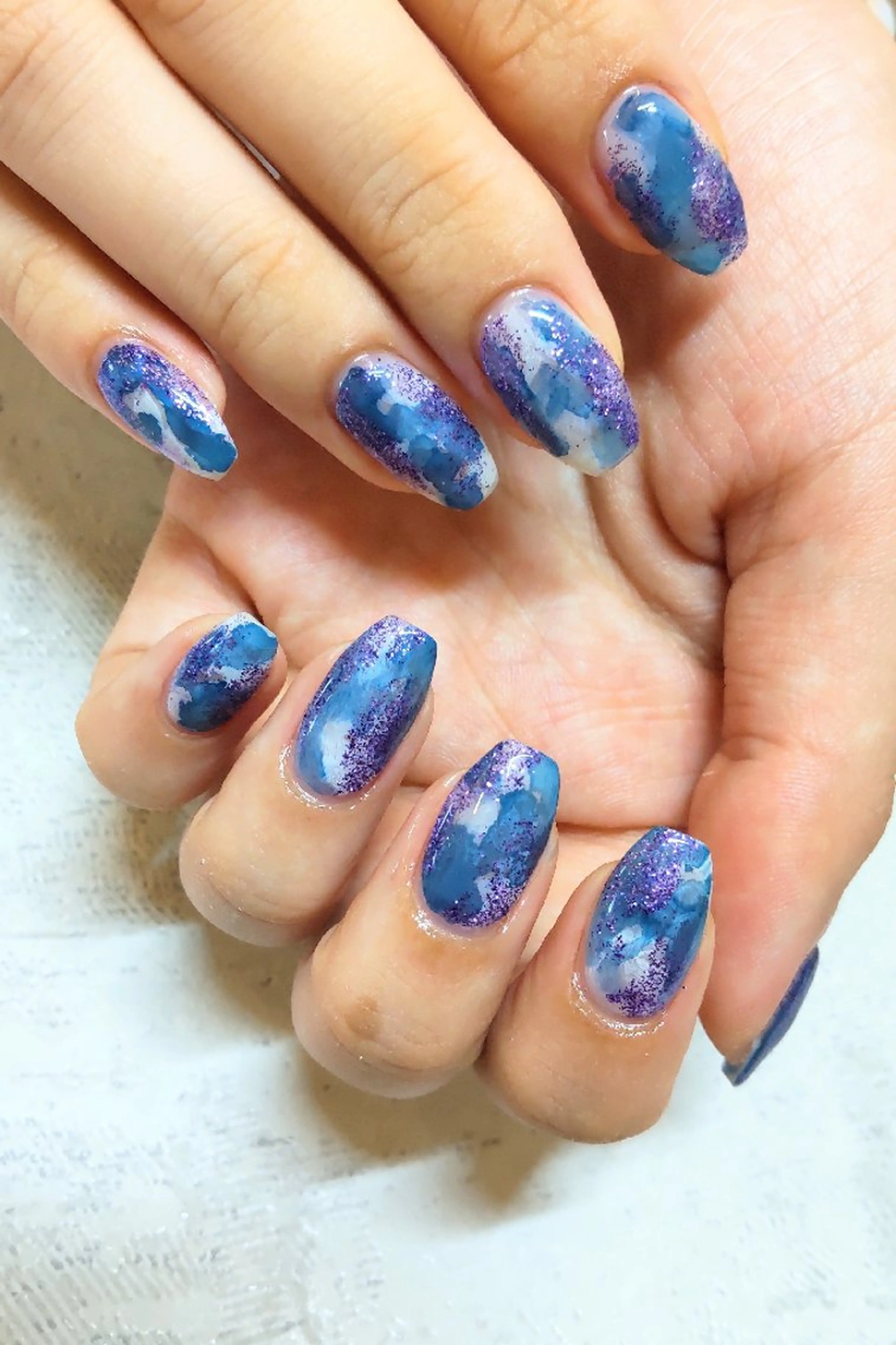 ネイル ニュアンスネイル CHOUETTE所属・CHOUETTE MIOのネイルデザイン