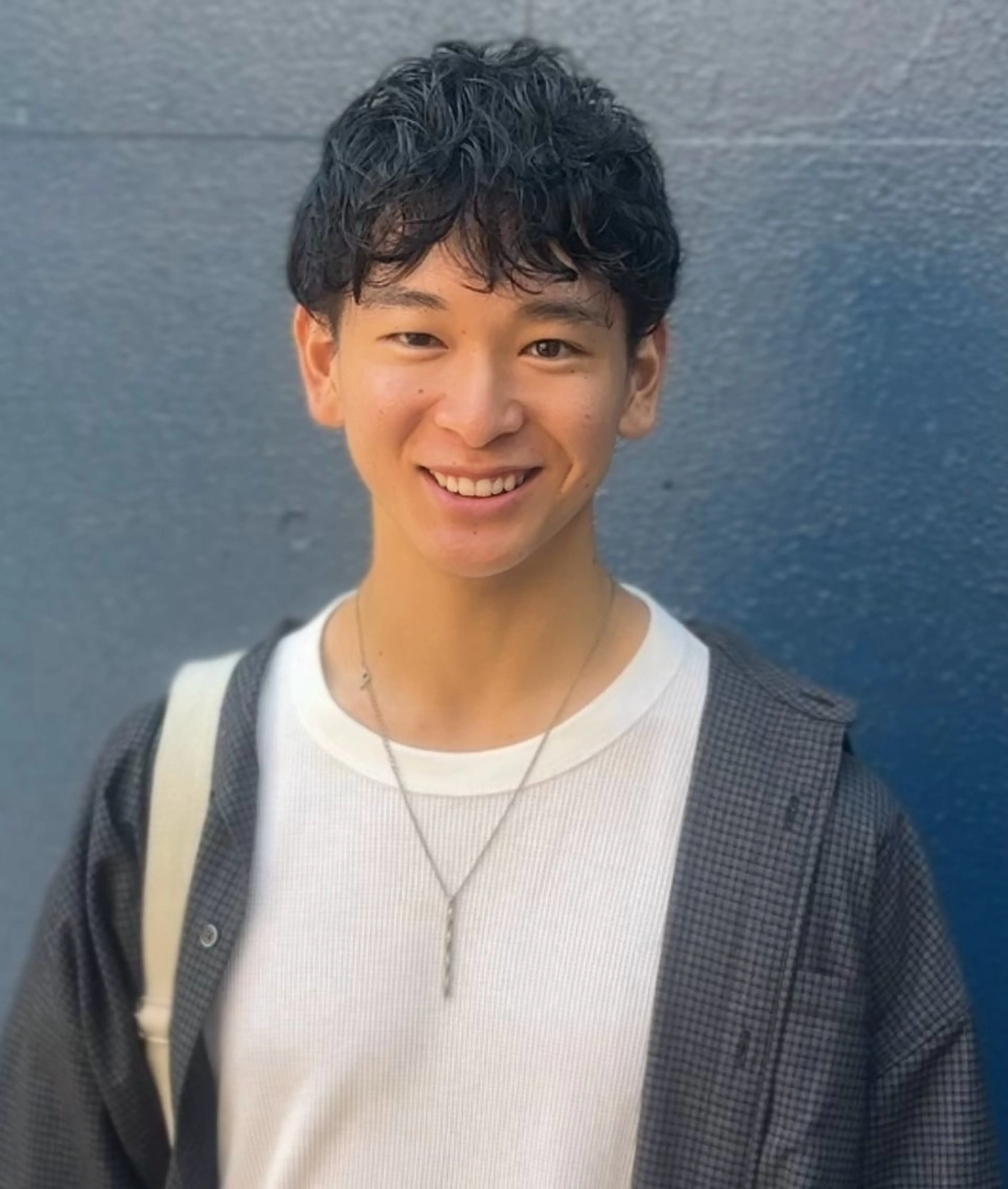 ミディアム カット パーマ 村井 隆仁のヘアスタイル