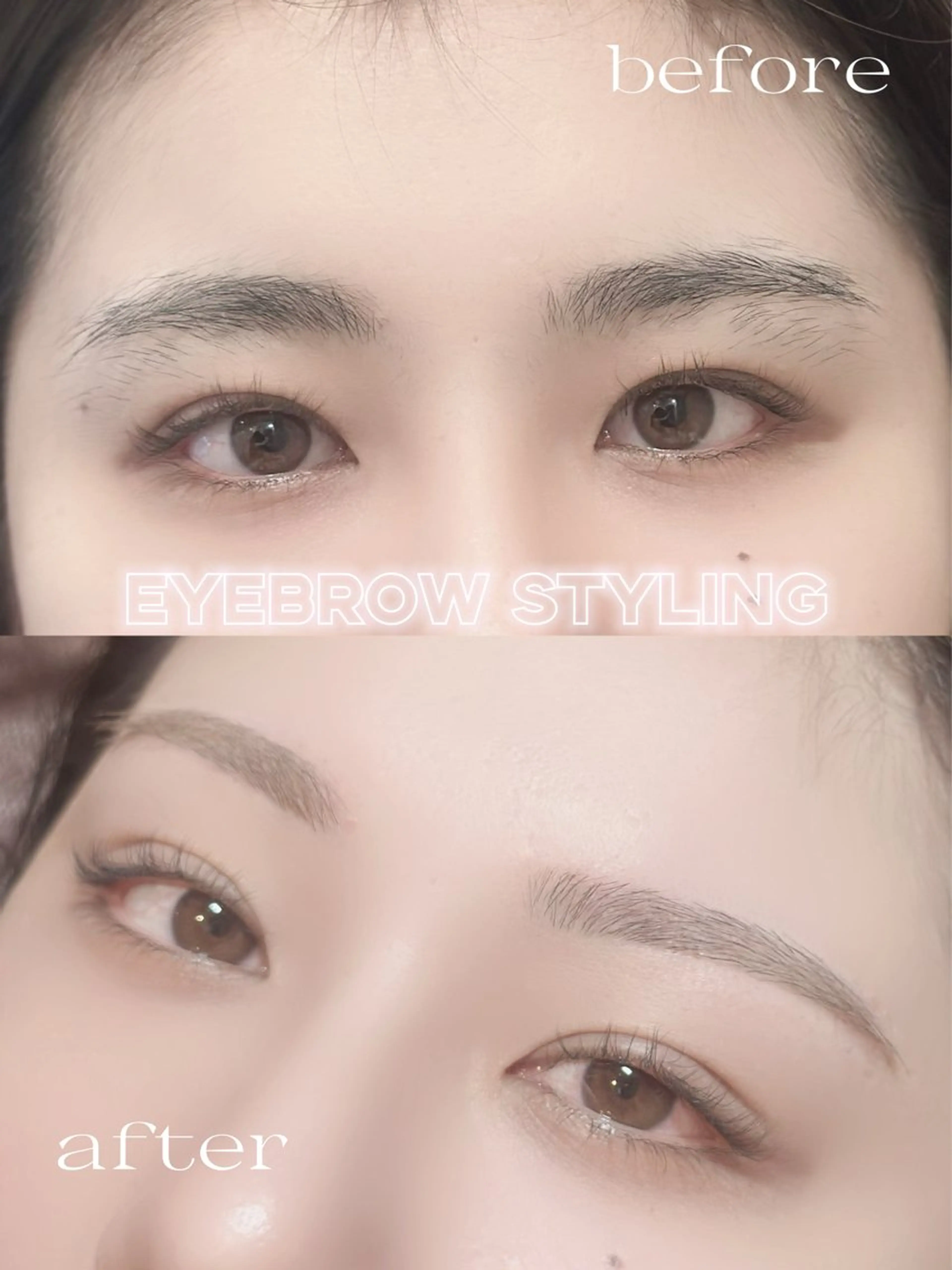 アイブロウ 眉毛ワックス脱毛 Le Cheriss.渋谷店所属・瞳に光が入るパーマ /パリエク🎀キラの眉毛・アイブロウイメージ