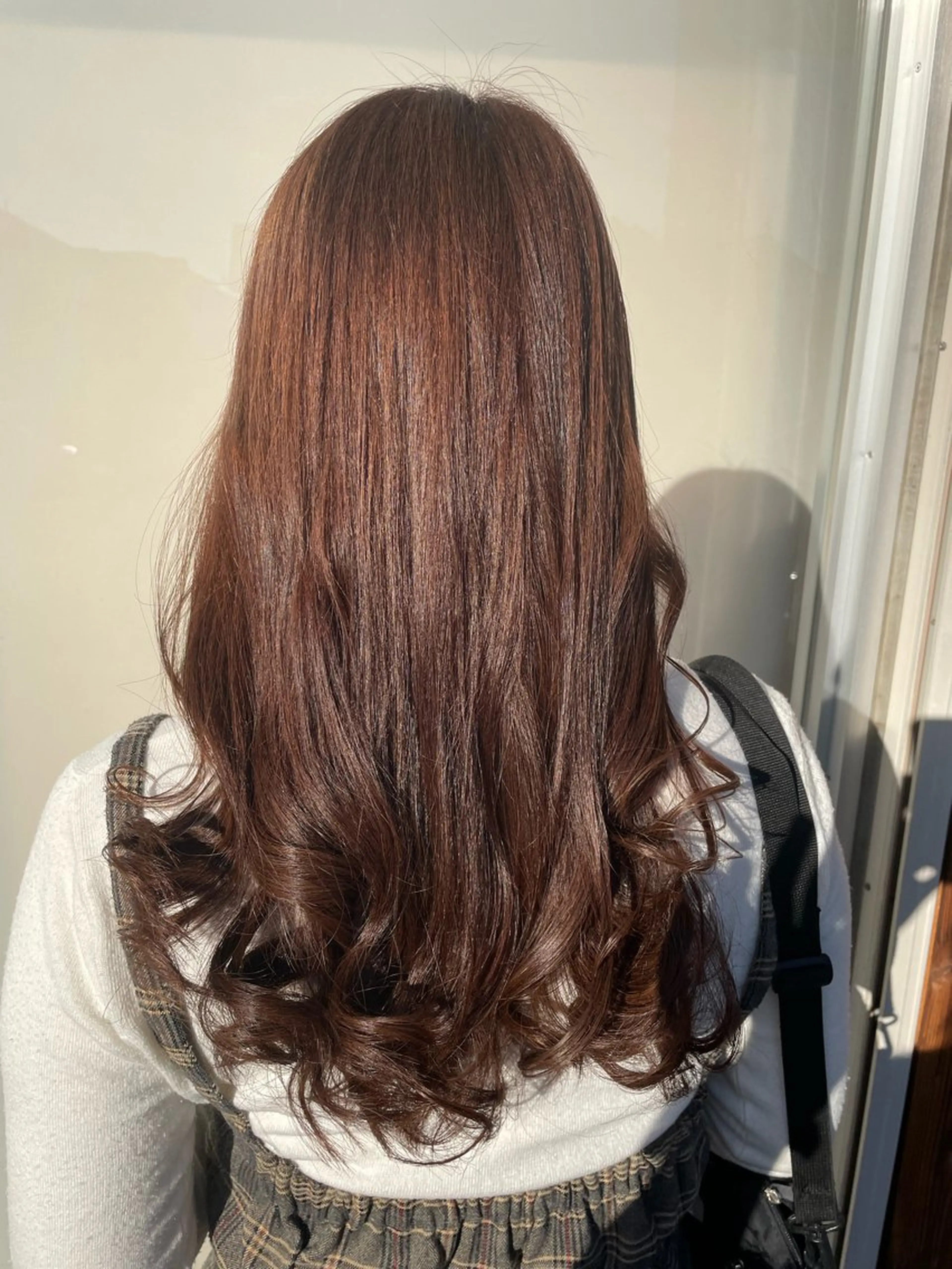 カラー ヘアカラー 髪質改善/暖色カラー 海野黎茉のヘアスタイル