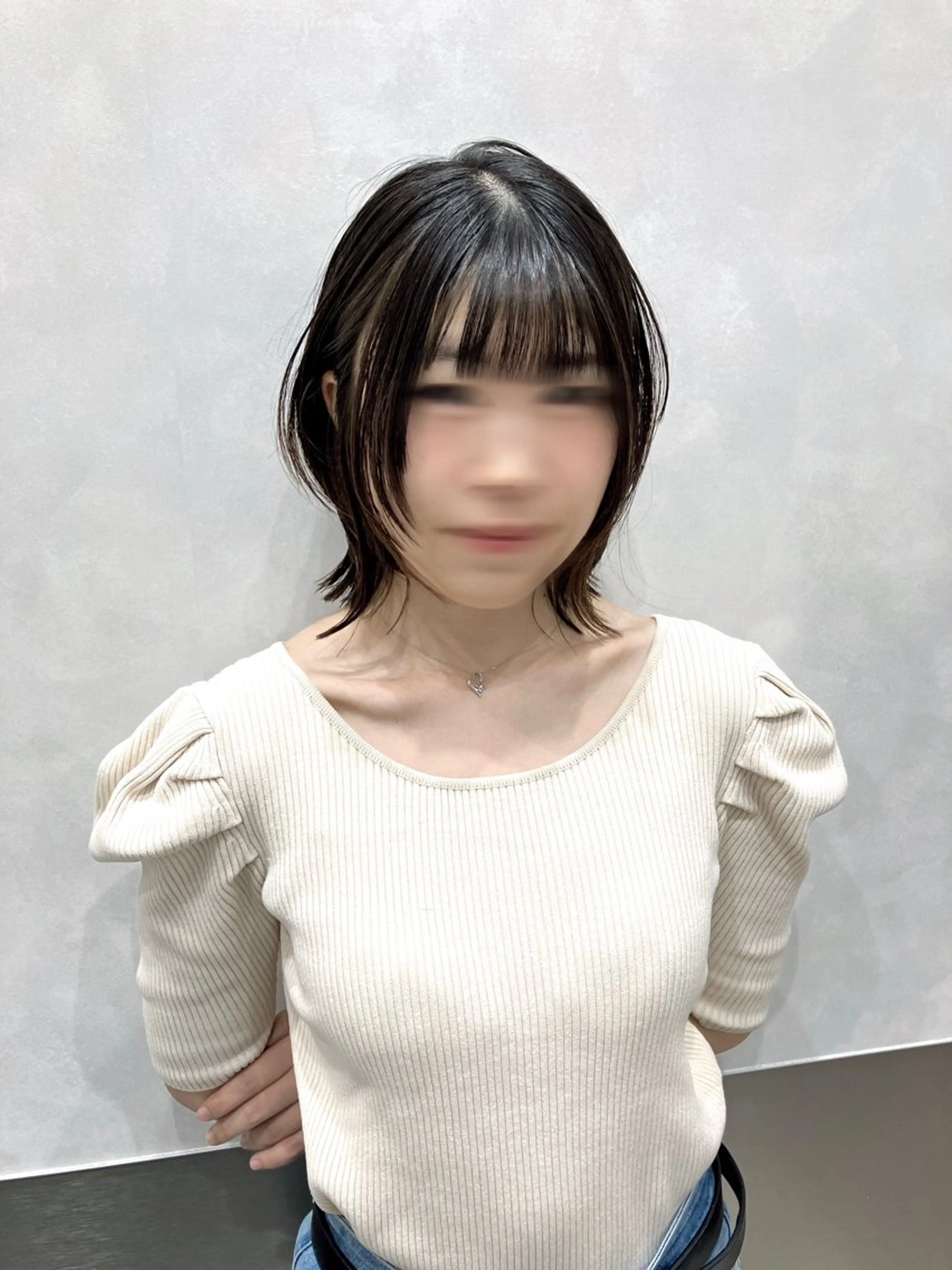 ショート カラー カット ヘアカラー トリートメント GO TODAY SHAIRE SALON原宿vita店舗所属・💖ブリーチなし透明 感💖ASAHIのヘアスタイル