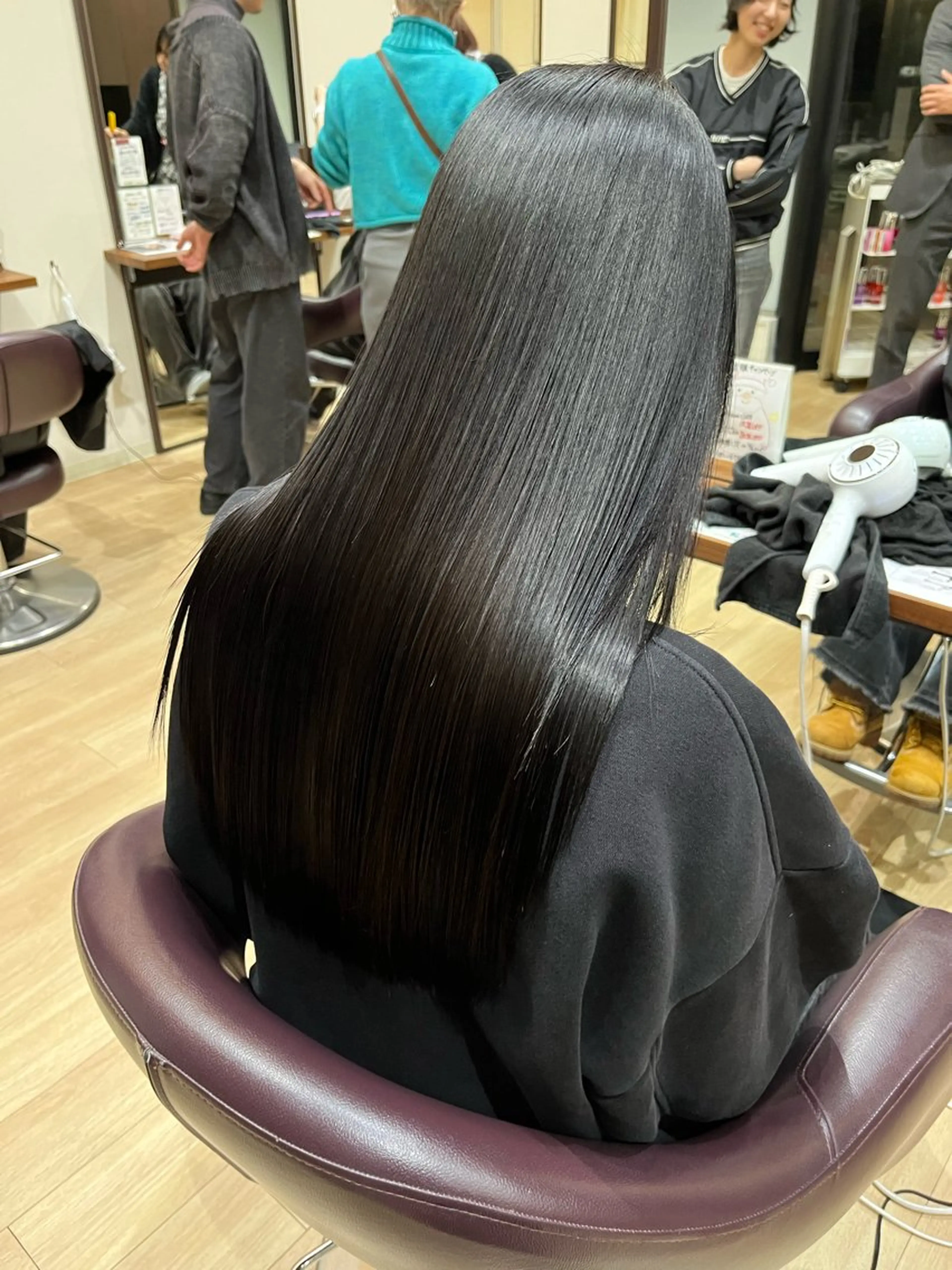 🍏カット+縮毛矯正の写真