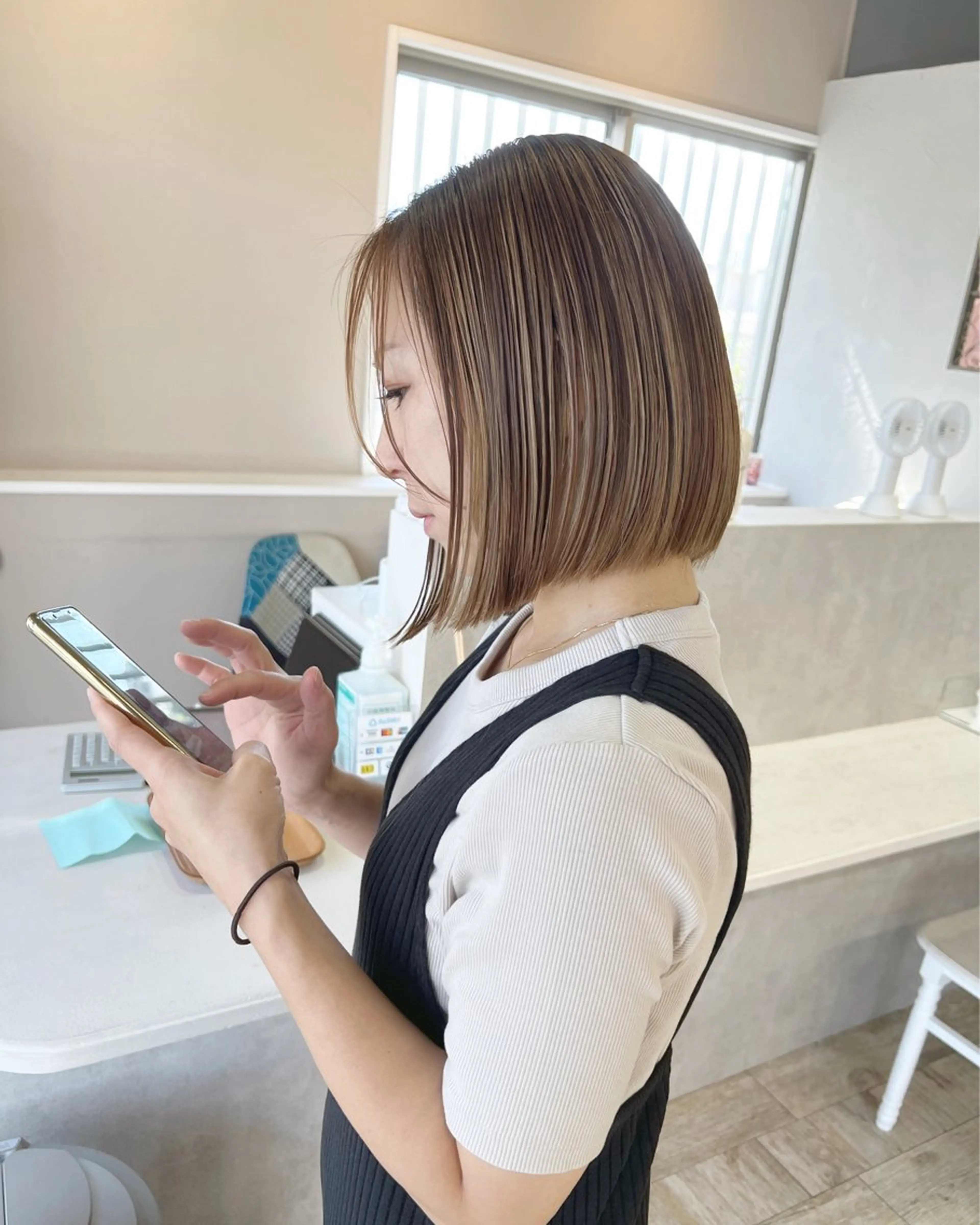 ショート カラー テトネ タカシのヘアスタイル