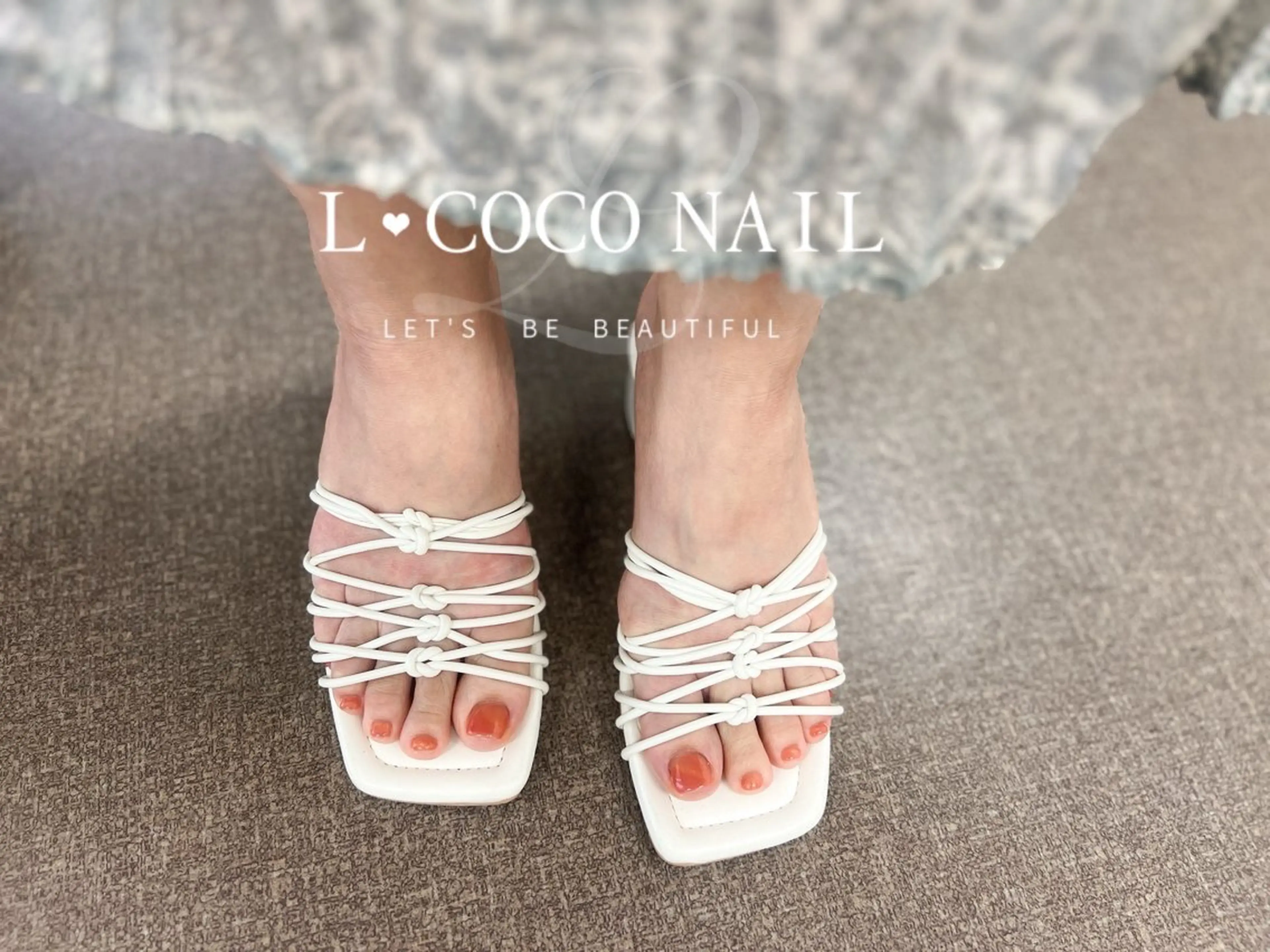 ネイル フットネイル L·COCO   Nail所属・L♡ COCO  nailのネイルデザイン