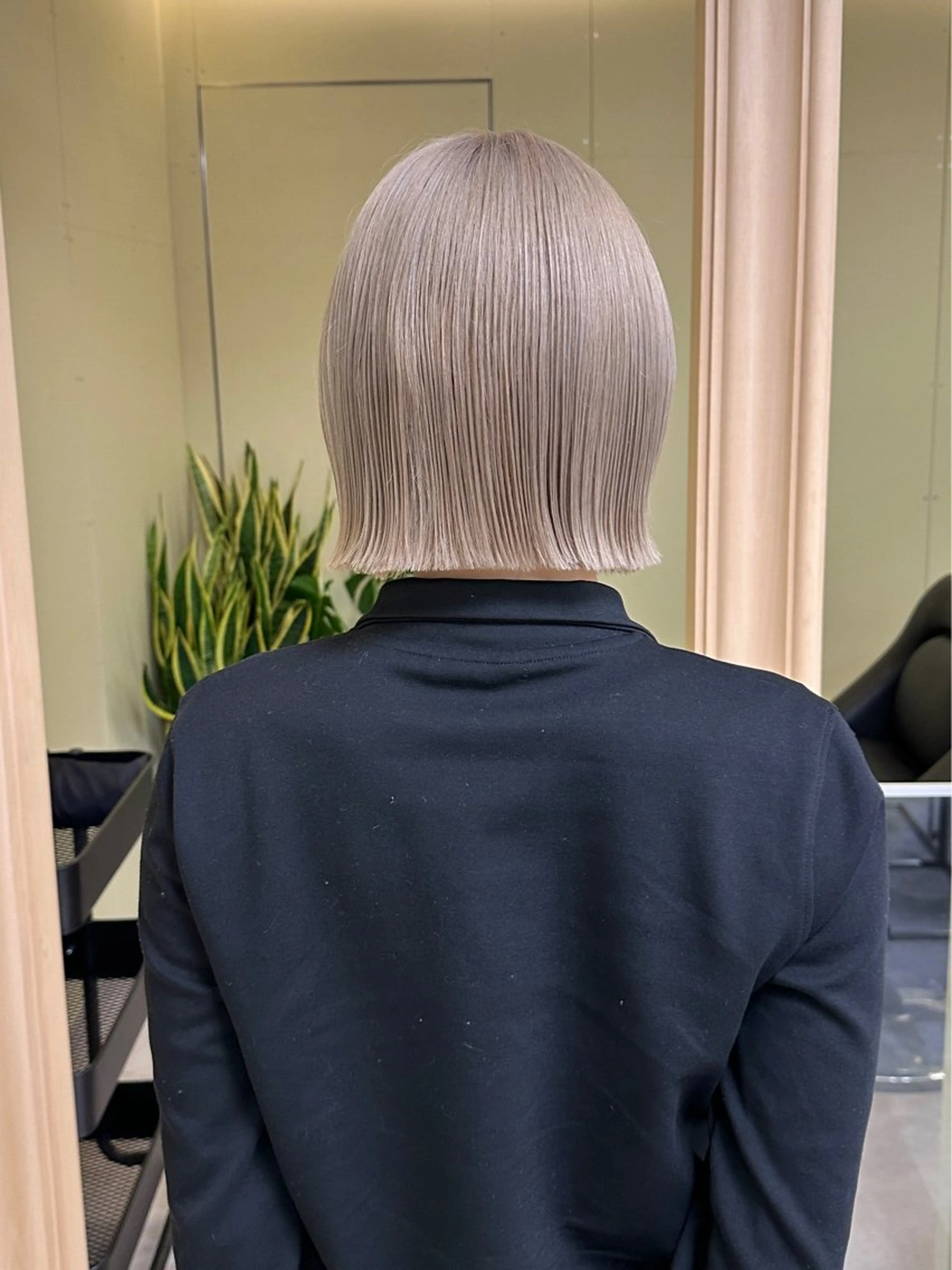 ショート カット ヘアカラー トリートメント ボブ/ぱつっとボブ/ 谷口 海星のヘアスタイル