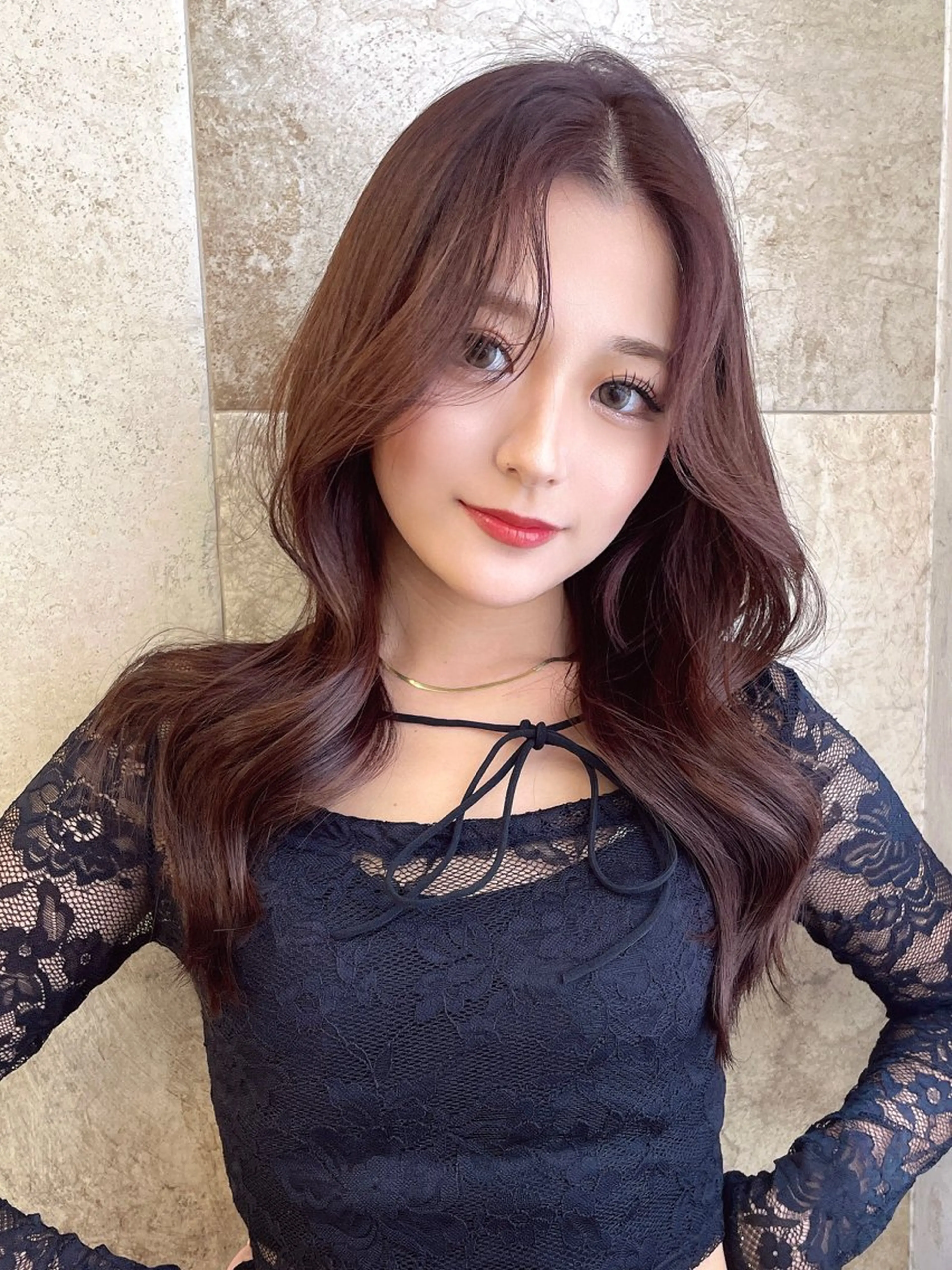 【12月当日予約限定✨】カット+低ダメージワンカラー+1stepトリートメント🩷の写真