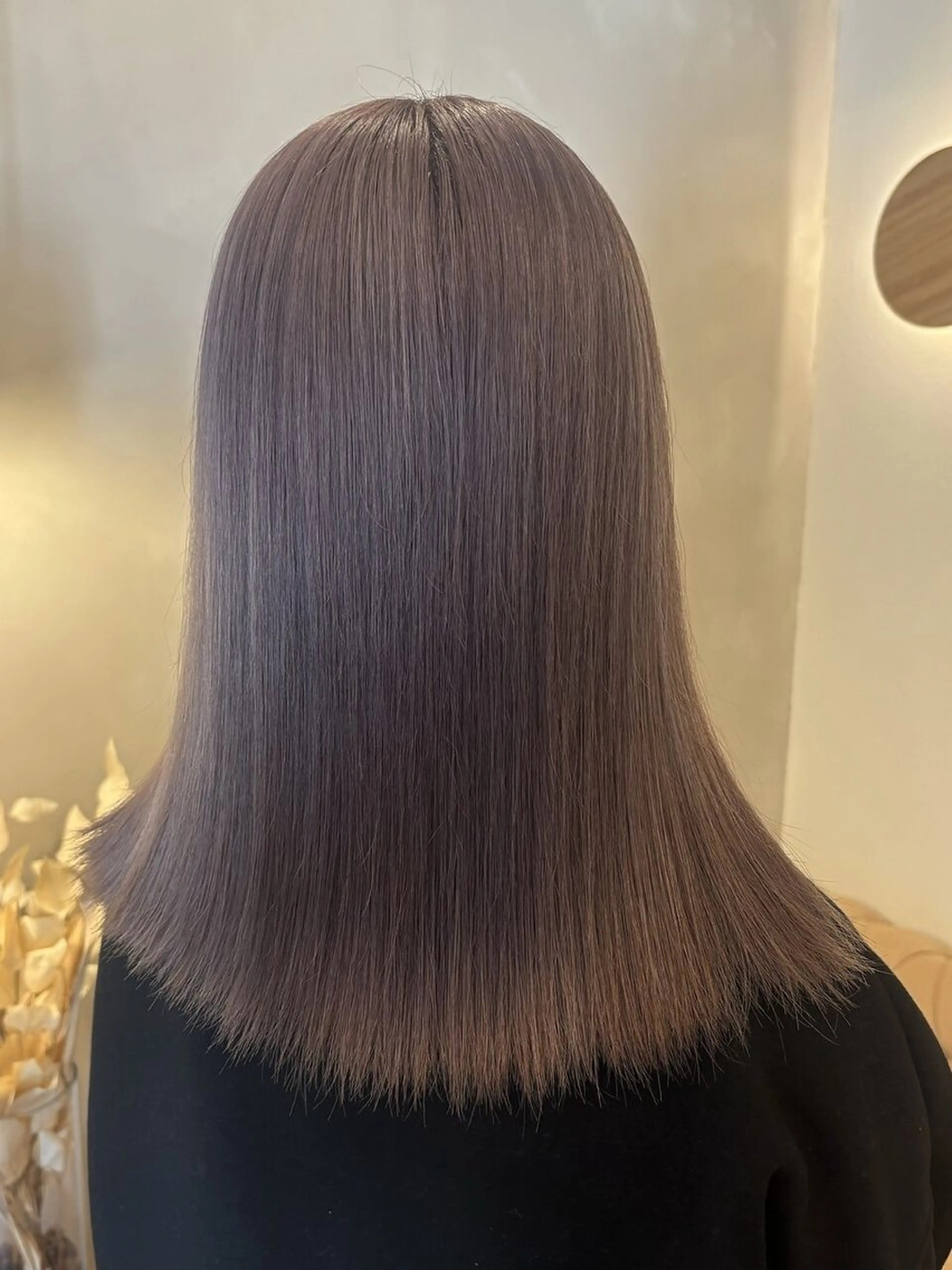 セミロング カラー カット/レイヤー /名古屋/Ayakaのヘアスタイル