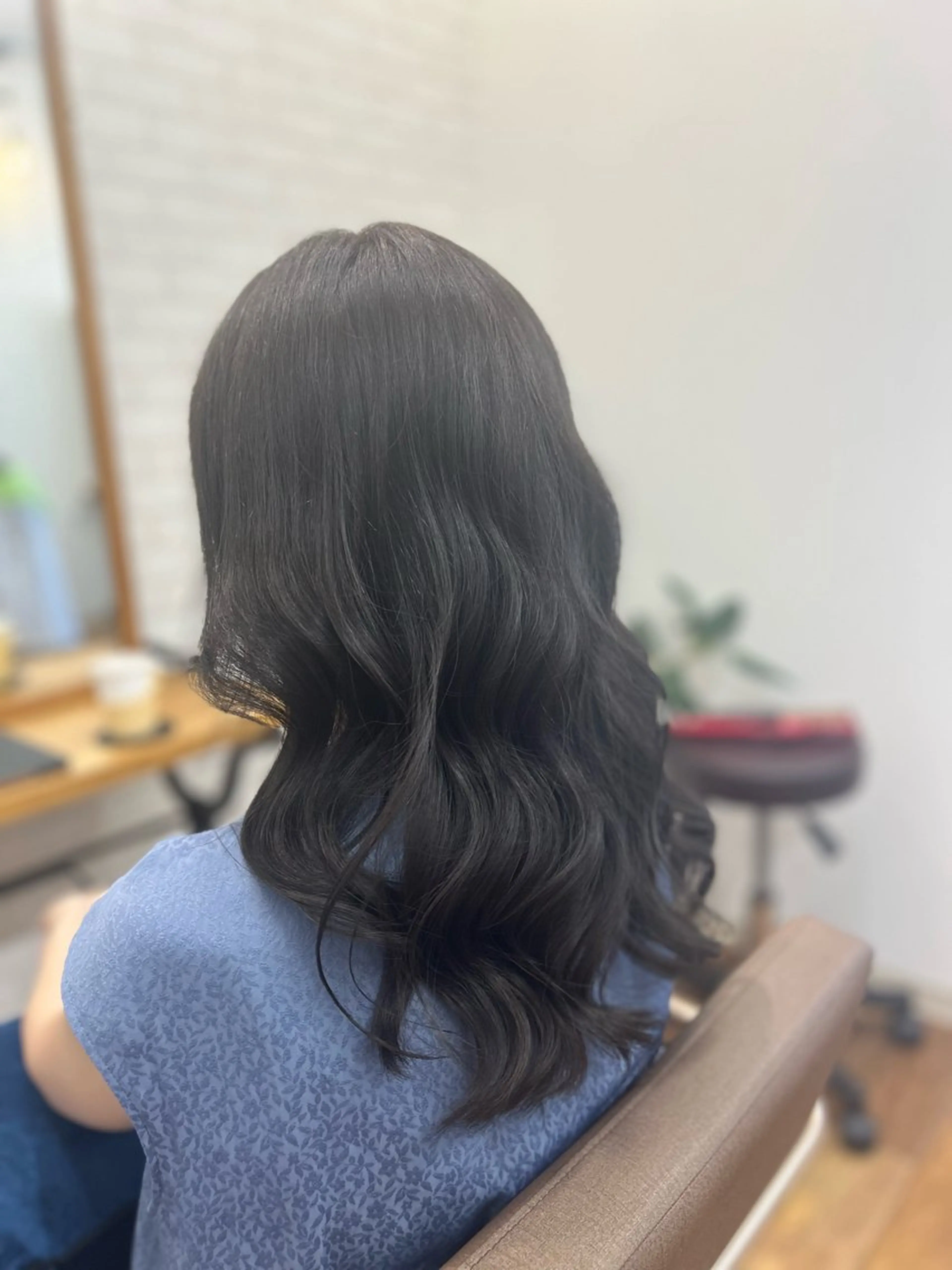 ロング カット ヘアカラー トリートメント agu hair fonte   大泉学園所属・園田 彩音のヘアスタイル