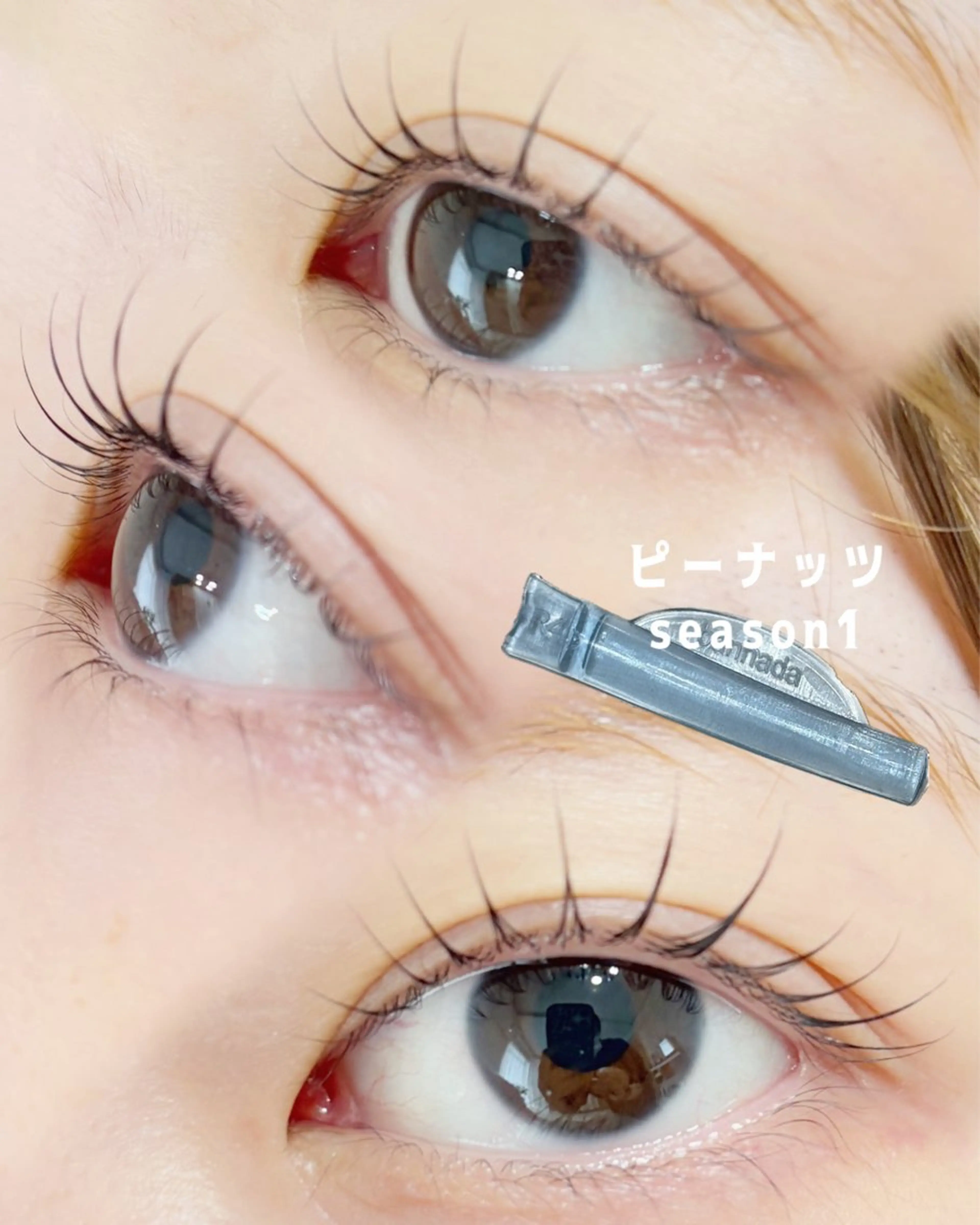 マツエク・マツパ まつげパーマ 一重×まつ毛パーマ マツパ charm所属・charm 【📍大名】のマツエク・マツパデザイン