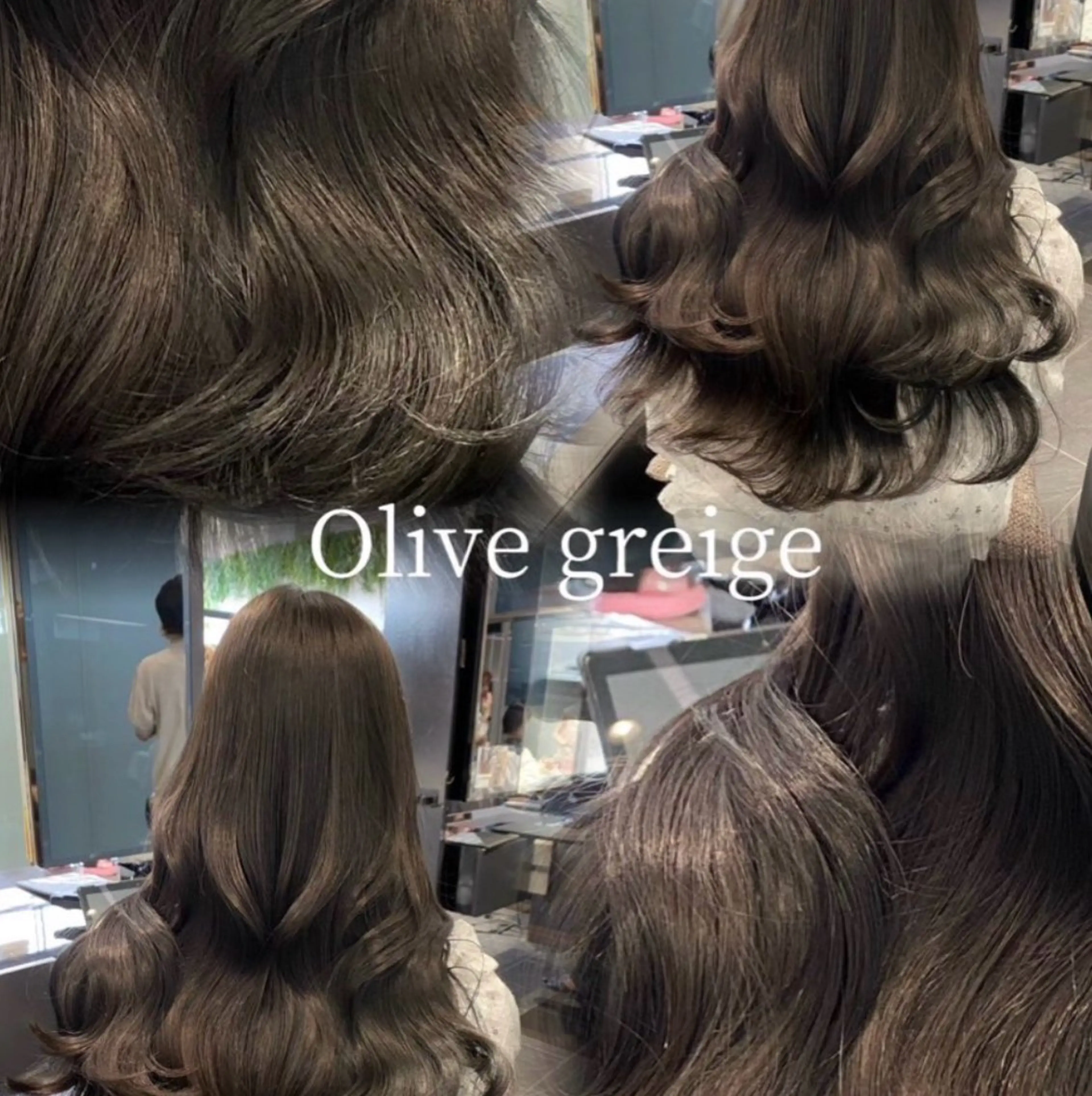 セミロング カラー VIEW YOKOHAMA所属・透明感カラー ／kana‎🤍のヘアスタイル