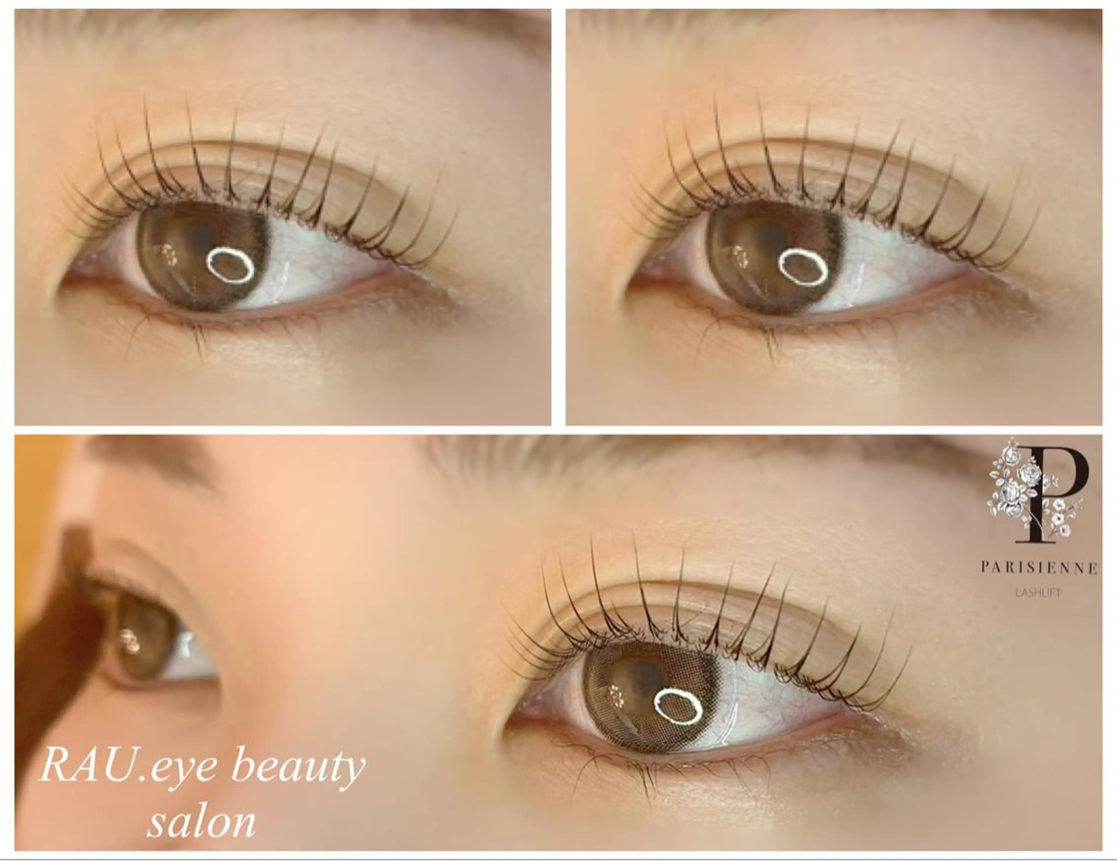 マツエク・マツパ 束感まつ毛 パリジェンヌラッシュリフト プライベートサロンRAU.eye所属・まつげと眉毛のお店♪ RAU.eyeのマツエク・マツパデザイン