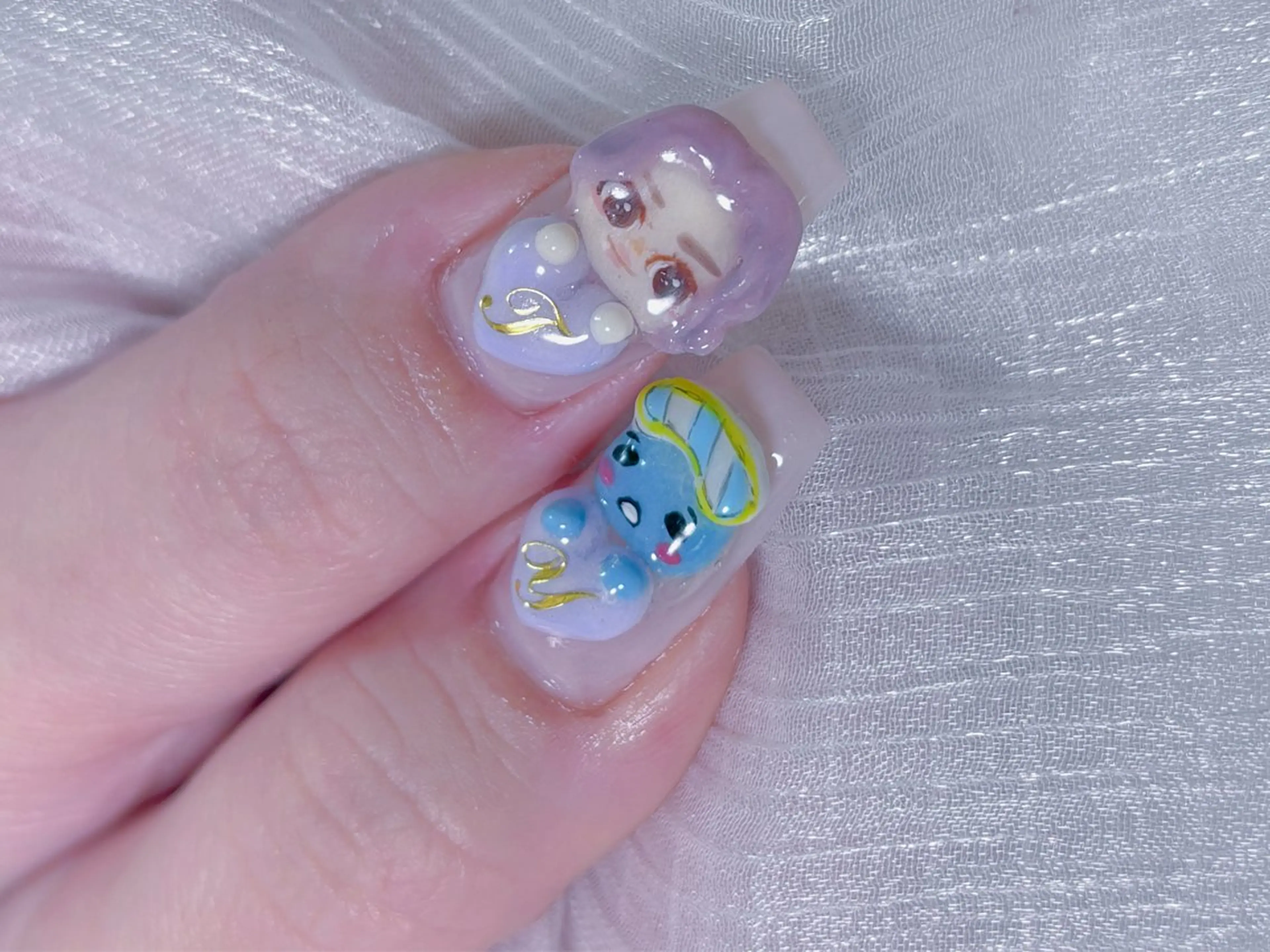 ネイル ネイルサロンエクラ 🫧Shizukaのネイルデザイン