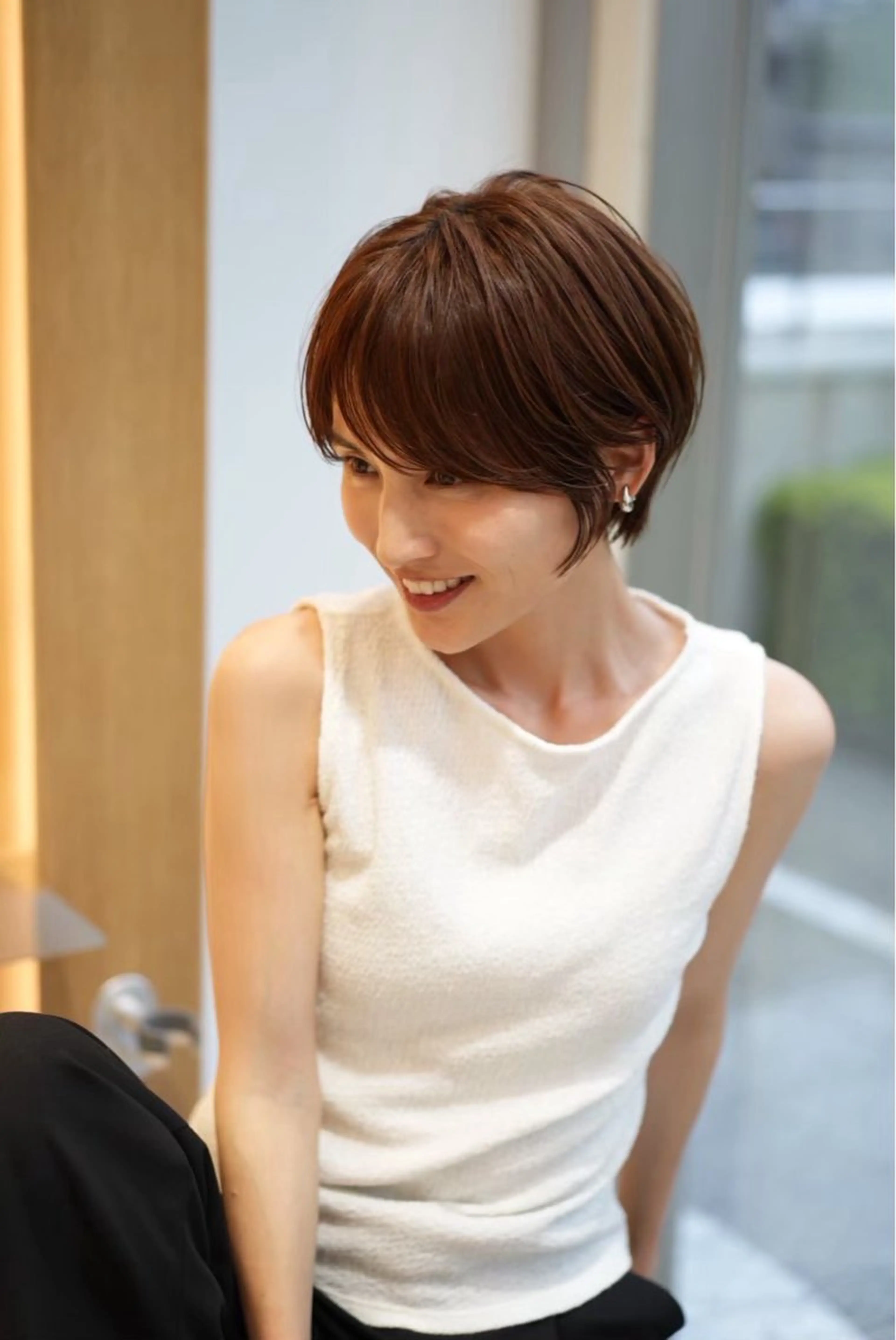 ショート 伊藤 陸/soigneのヘアスタイル