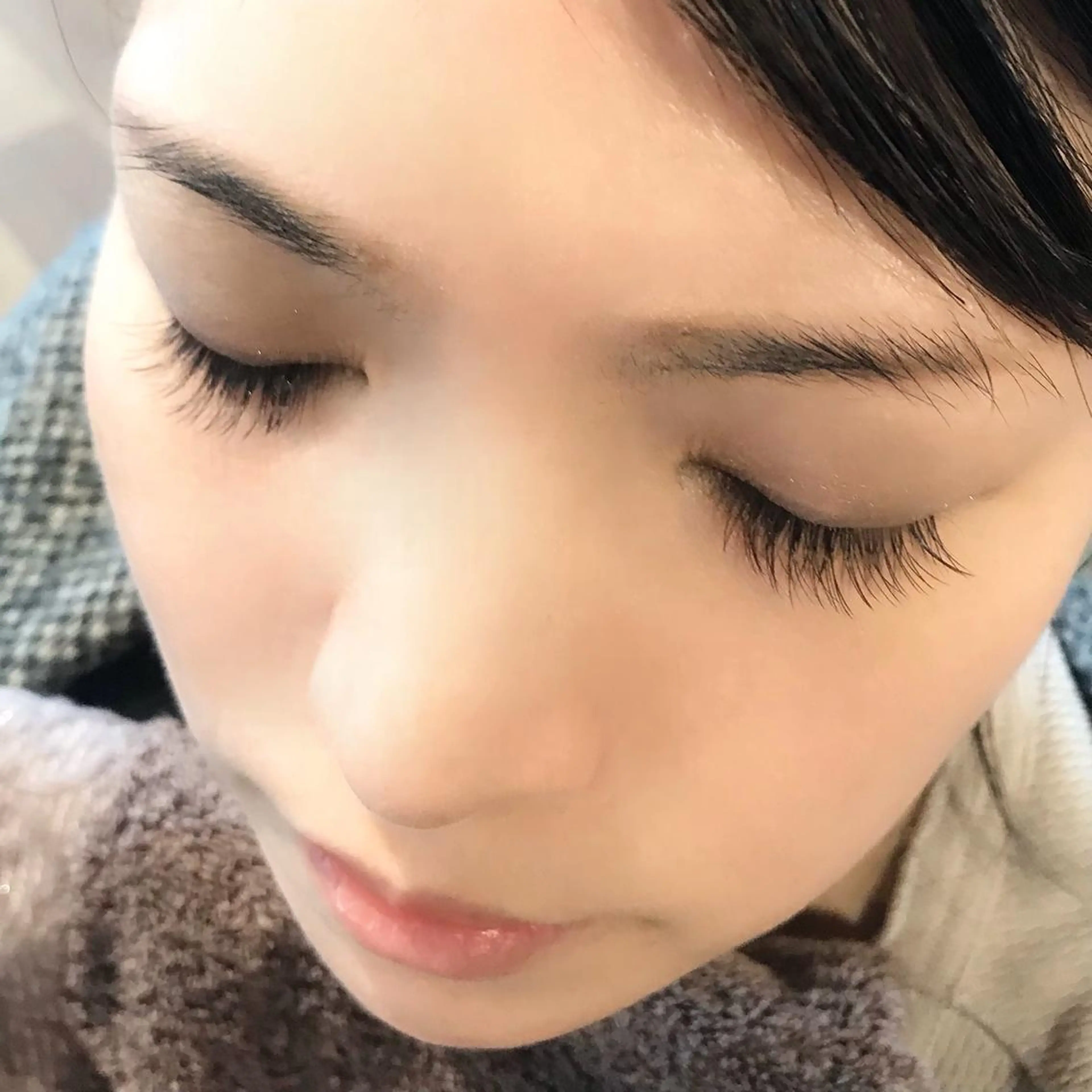 マツエク・マツパ Cカール カラーマツエク フラットラッシュ マツエク francesca eyelash所属・中島 顕子のマツエク・マツパデザイン