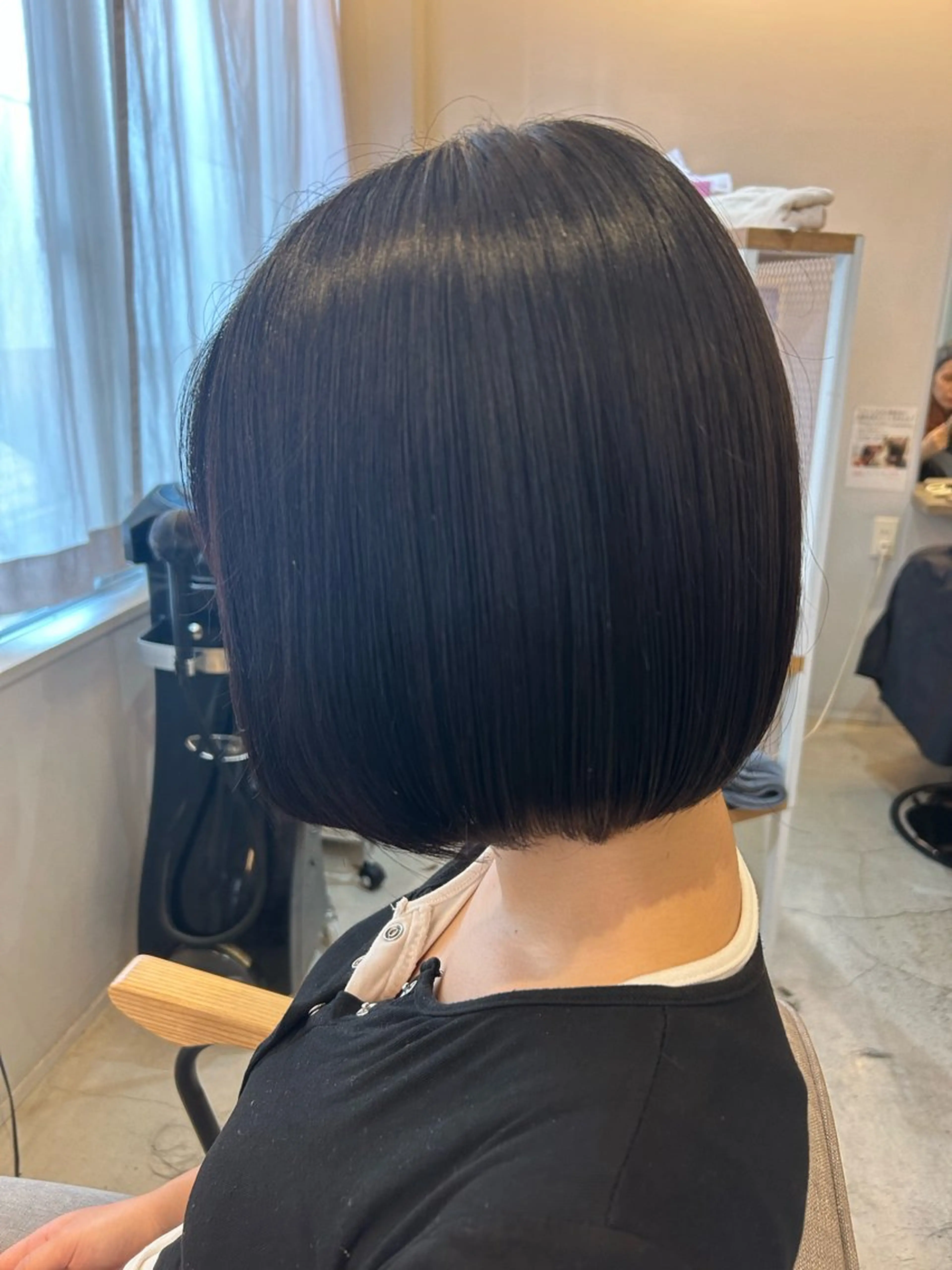 ショート ボブ カットモデル募集中✨ 津川里緒✨️のヘアスタイル