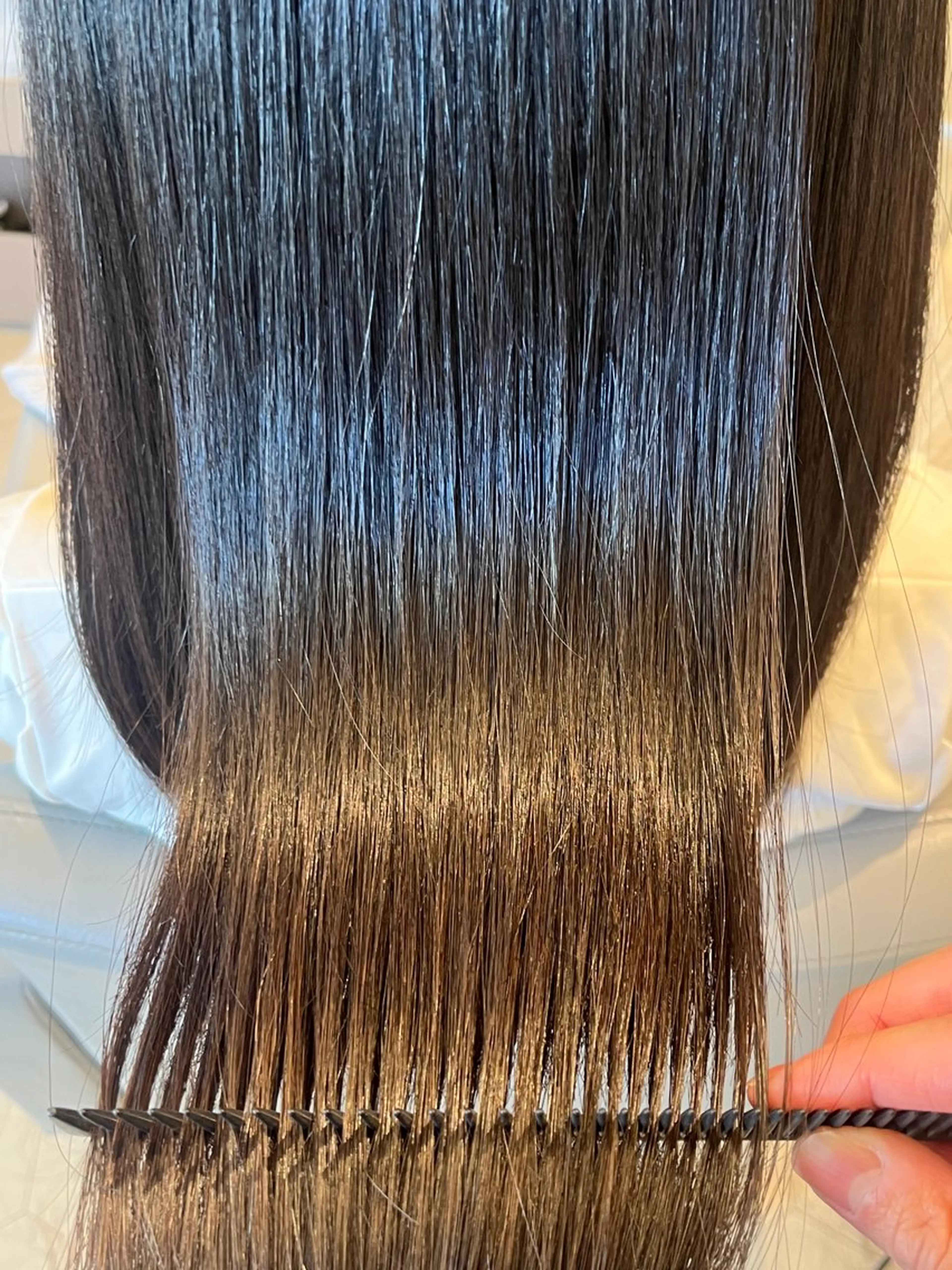 セミロング カット トリートメント 髪質改善/縮毛矯正 艶髪🔥高杉のヘアスタイル