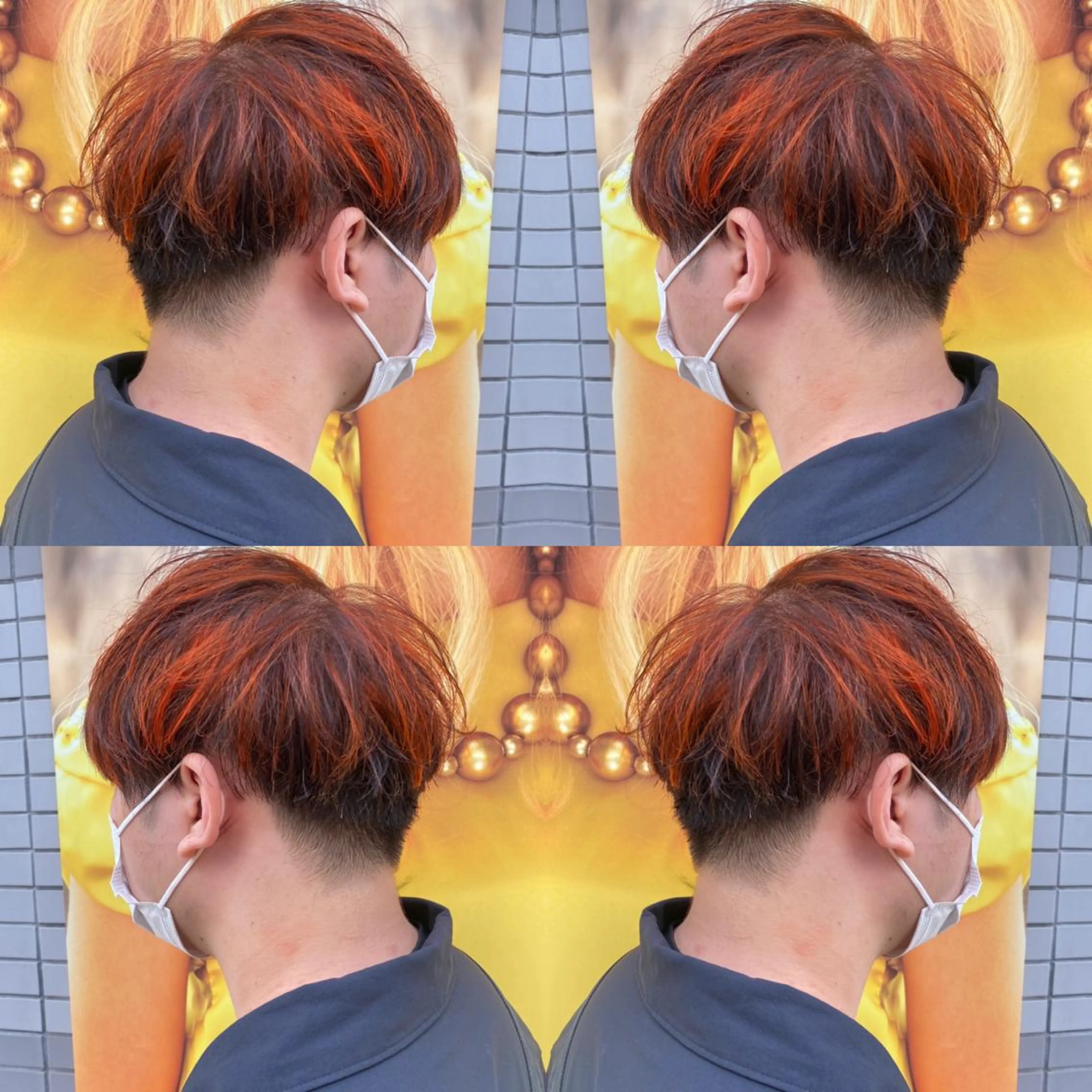 ショート ハイライト カット ヘアカラー 髪質改善カラー/店長 宮内秀峰のヘアスタイル