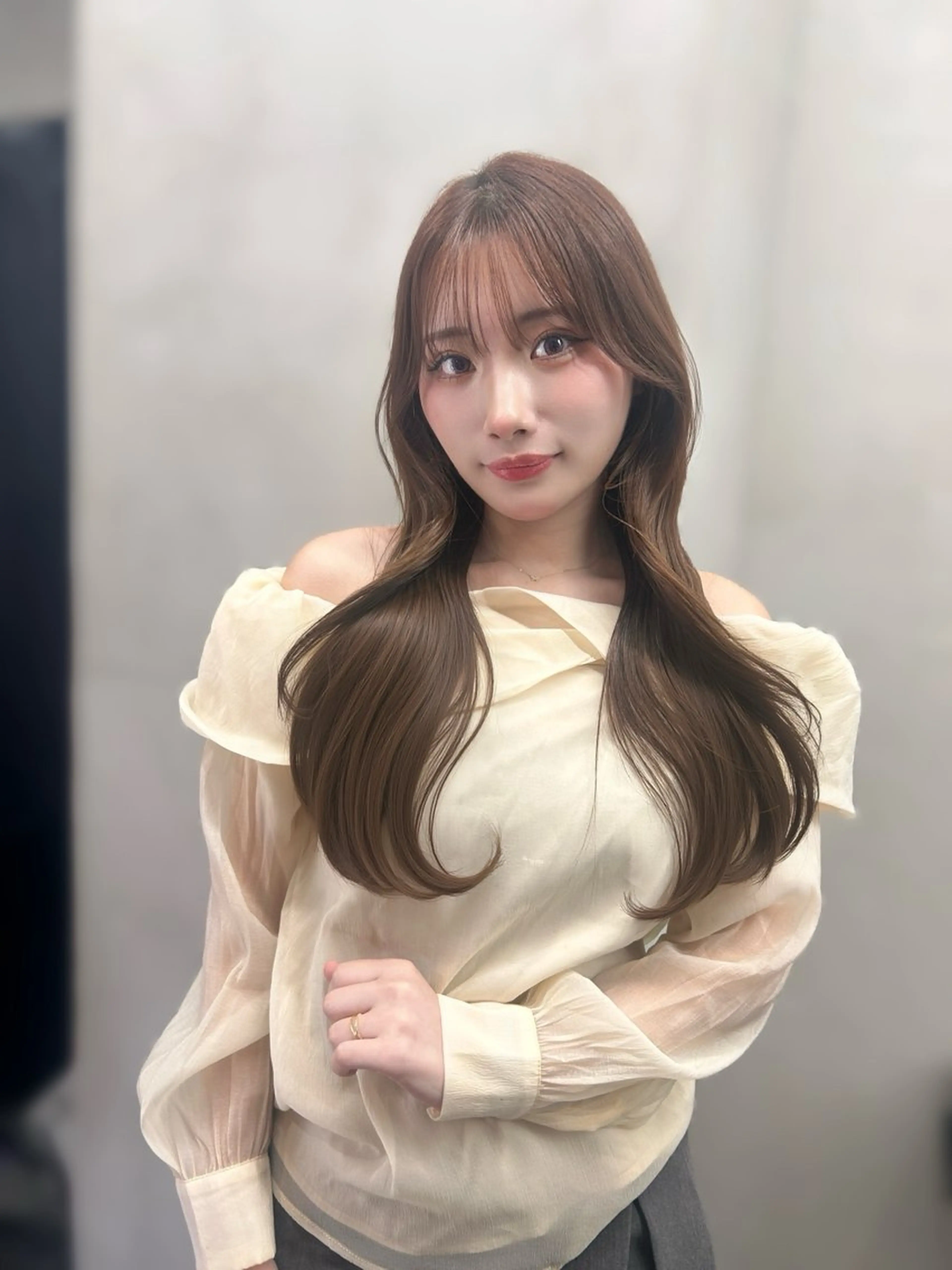 ロング カラー 松原妃七🐈‍⬛🎀 カットモデル募集のヘアスタイル