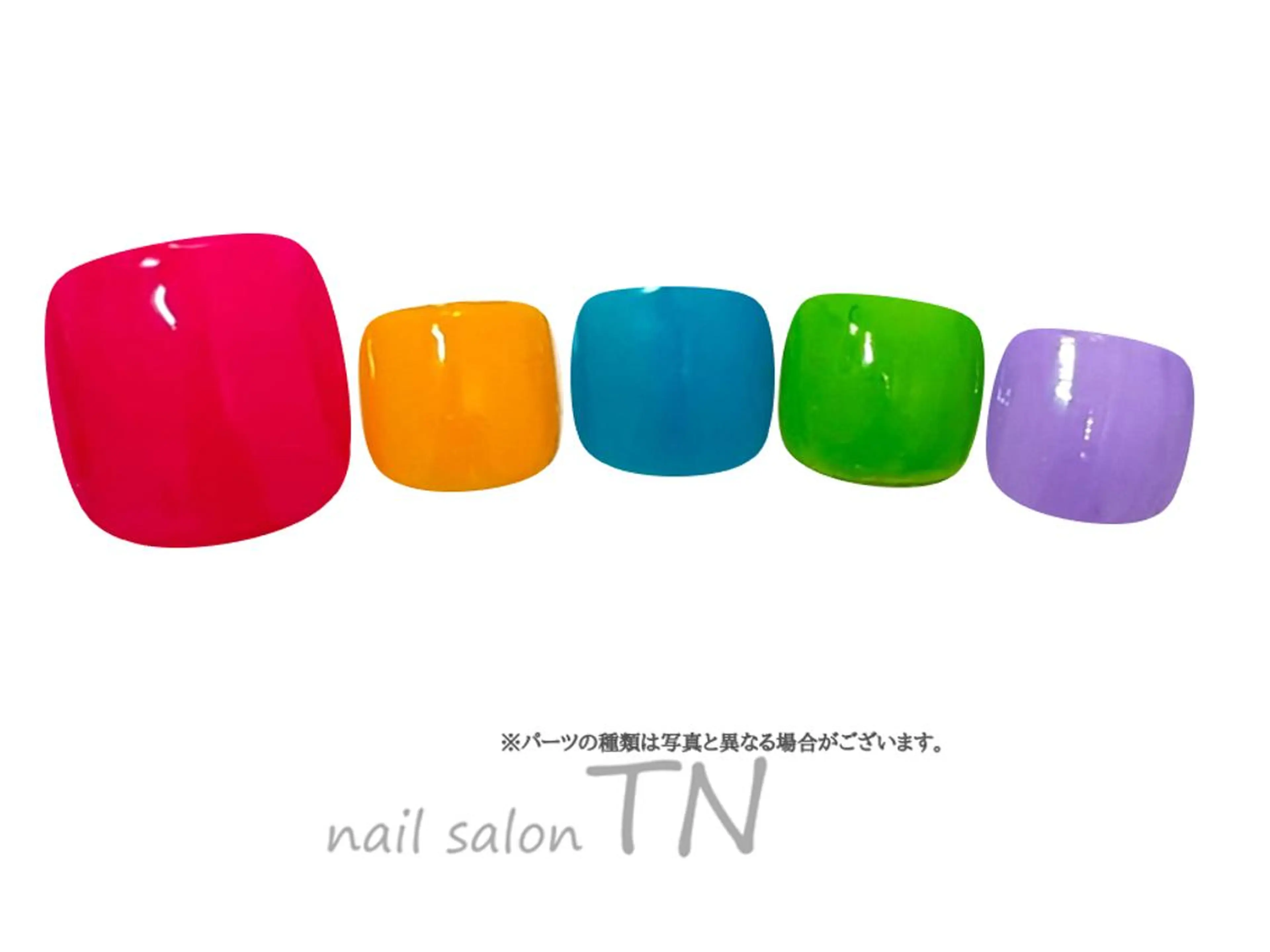 ネイル フットネイル 中島 実穂のネイルデザイン