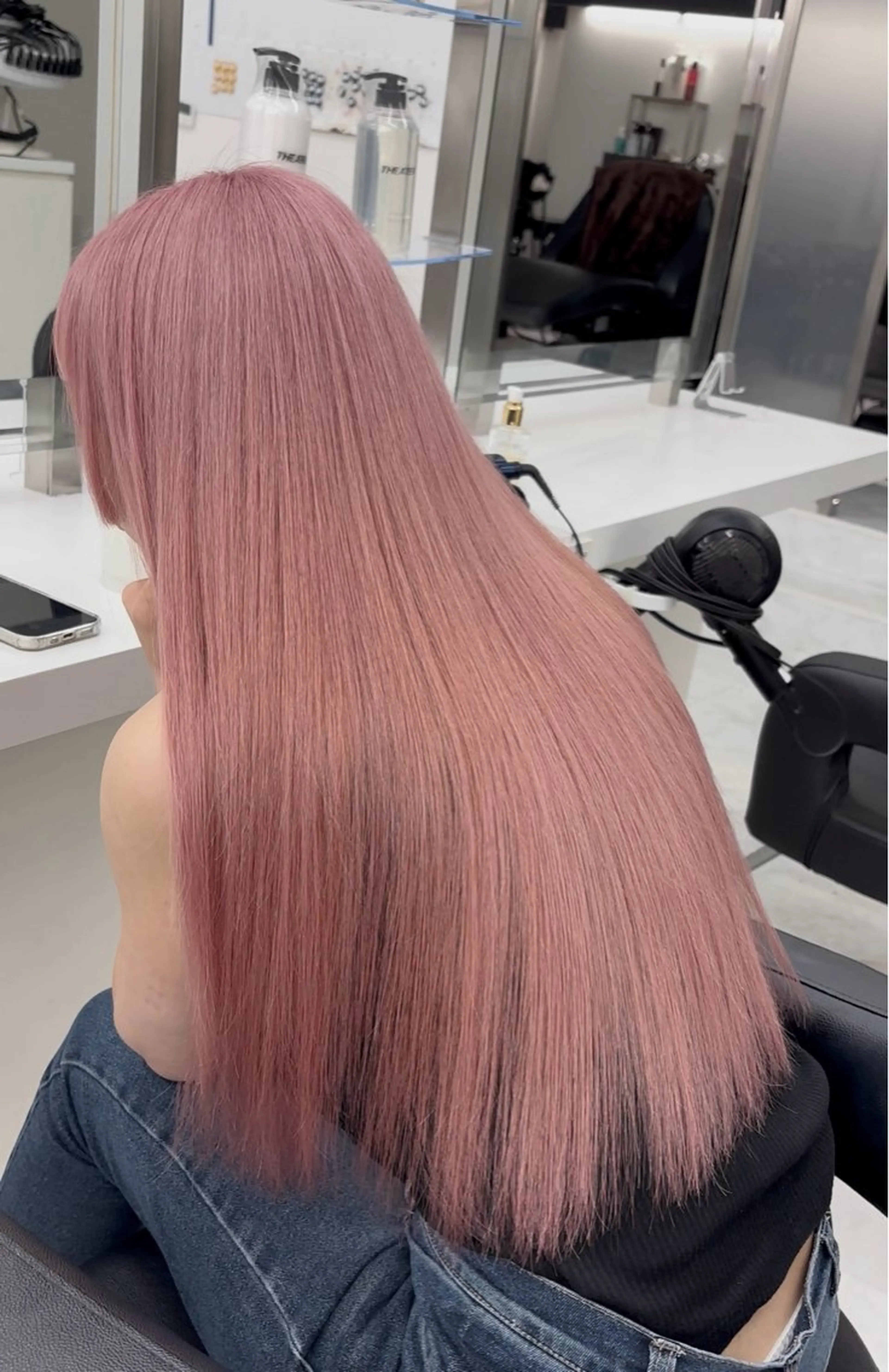 ロング カラー 海外girl/ハイト ーン/riko🫧のヘアスタイル