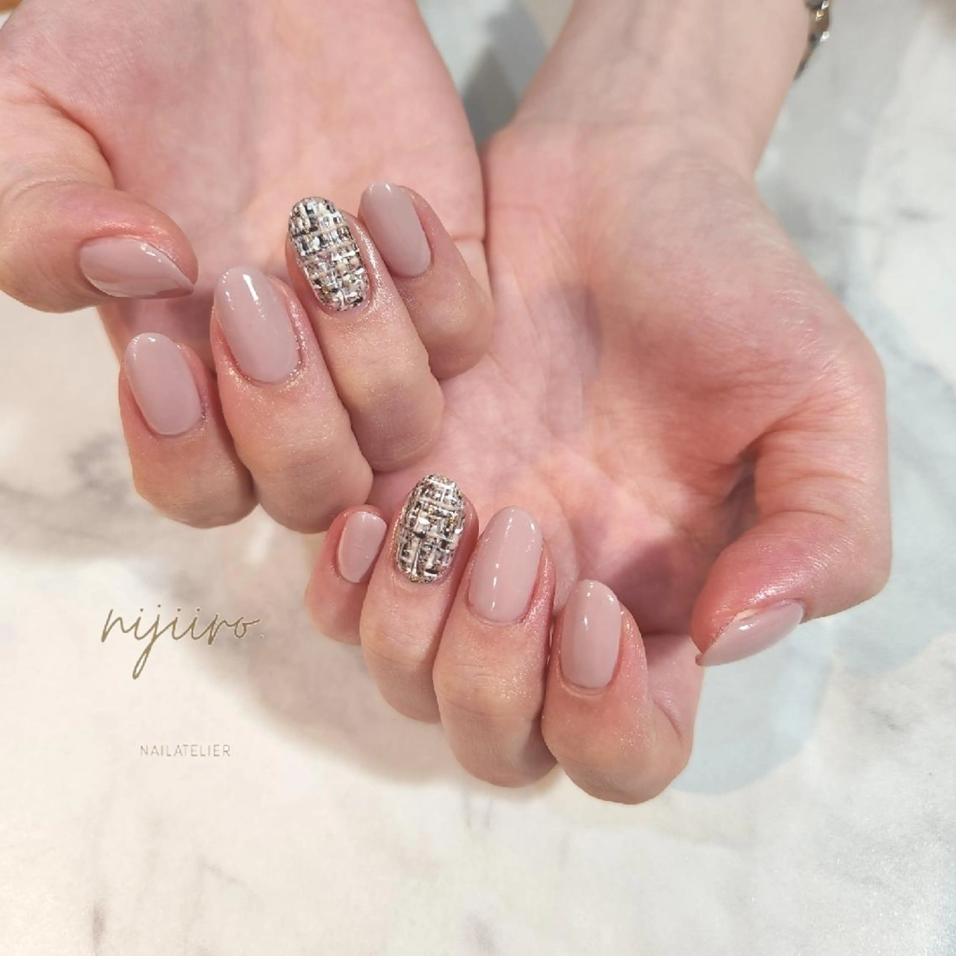 ネイル ハンドネイル nailatelier nijiiro.所属・nijiiro🌈 サトウのネイルデザイン