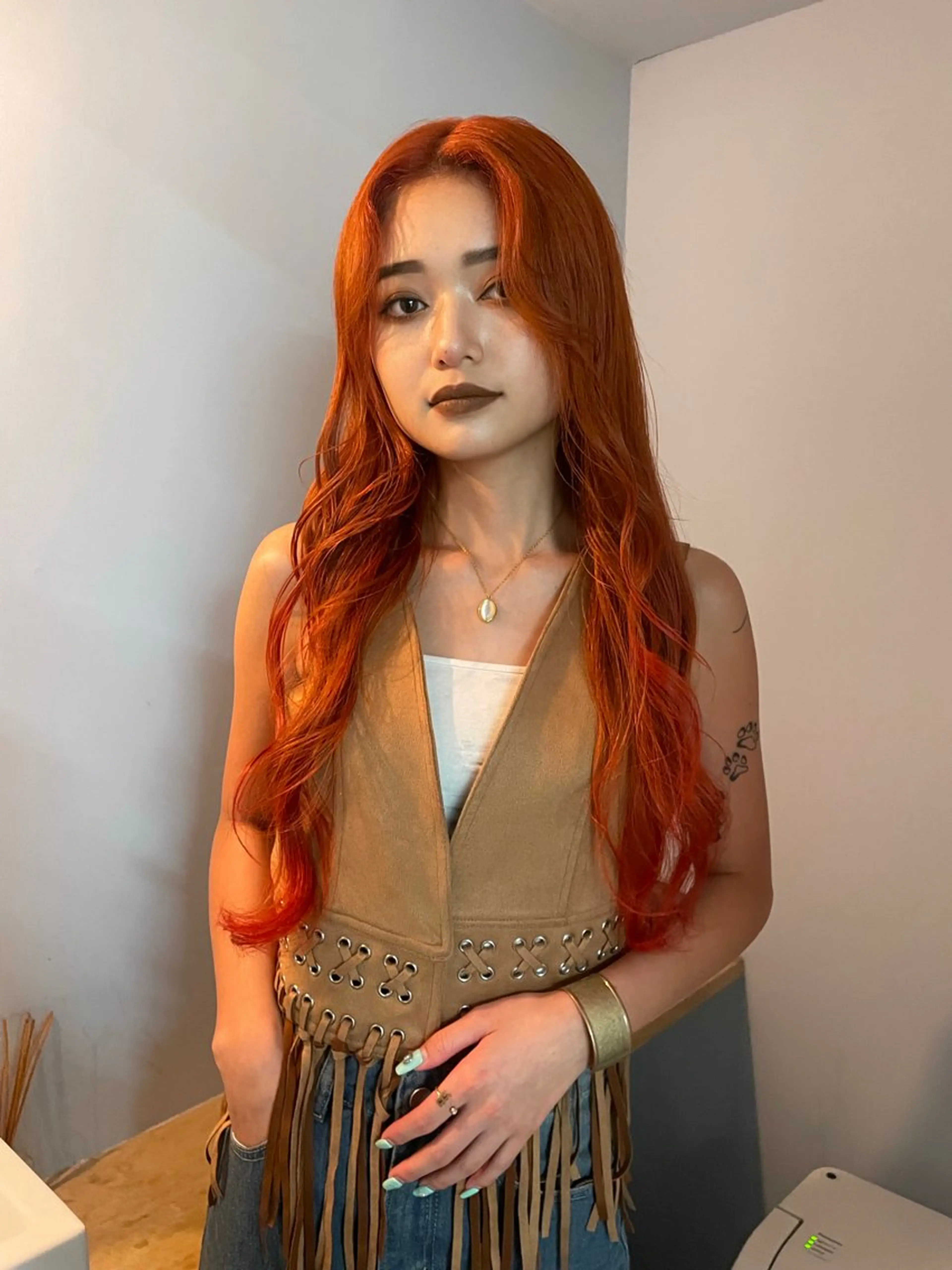 ロング ボブカットモデル/パ ーマ/harunaのヘアスタイル