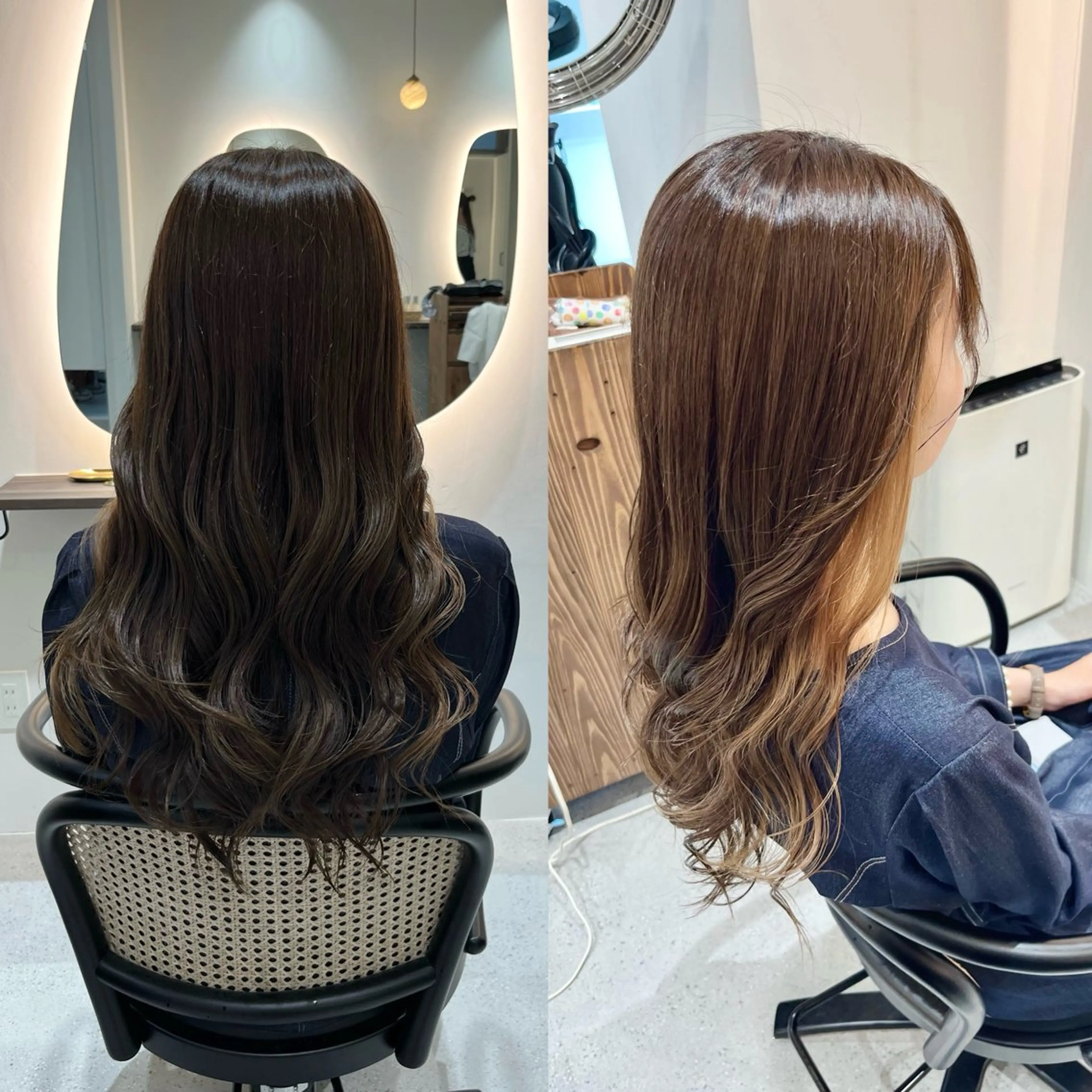 カラー 池谷 茉耶のヘアスタイル