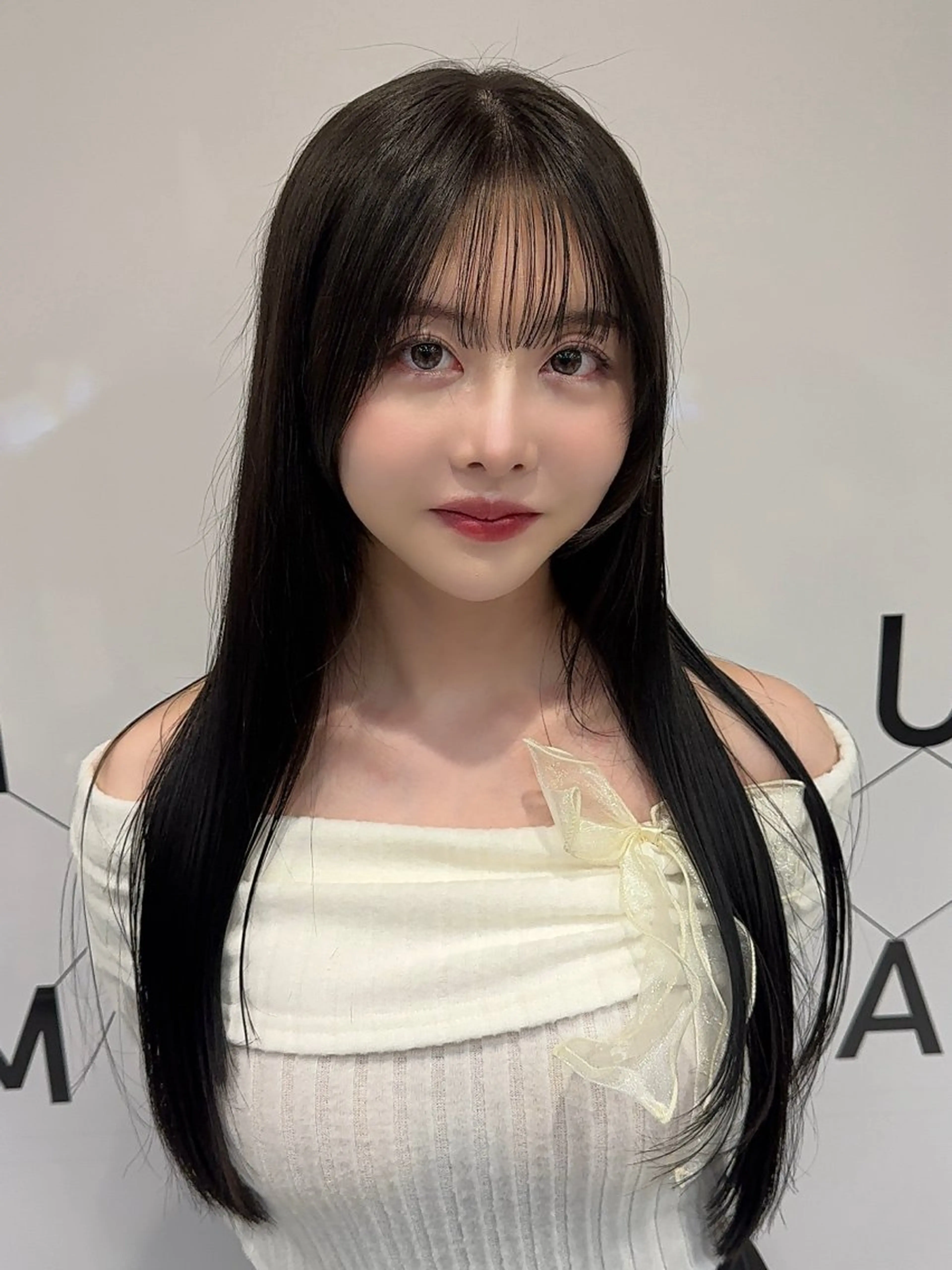 ロング レイヤーカット 髪質改善VALETTE福岡天神所属・髪質改善/レイヤー /韓国ヘアNOBUのヘアスタイル