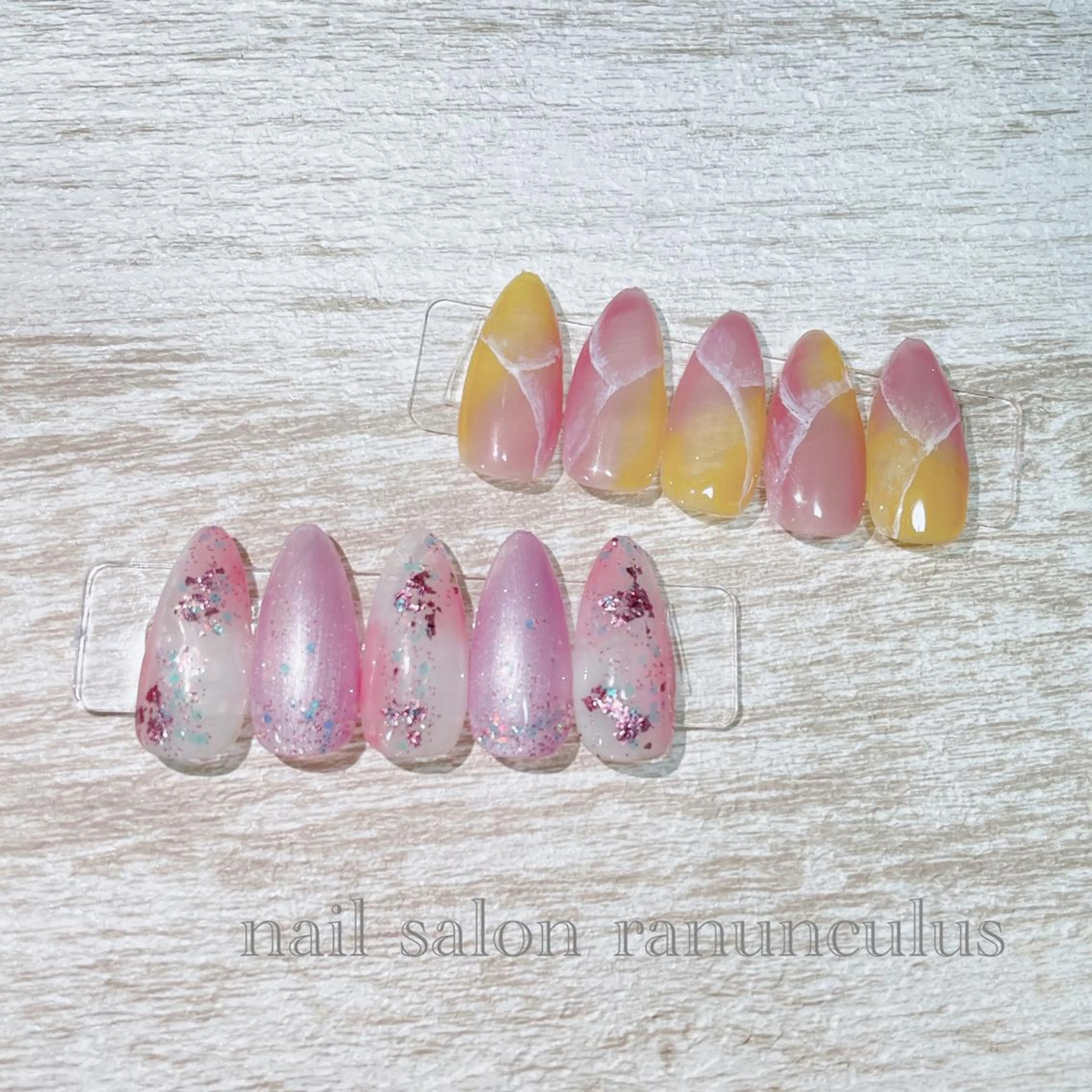 ネイル ハンドネイル nailsalon ranunculusのネイルデザイン