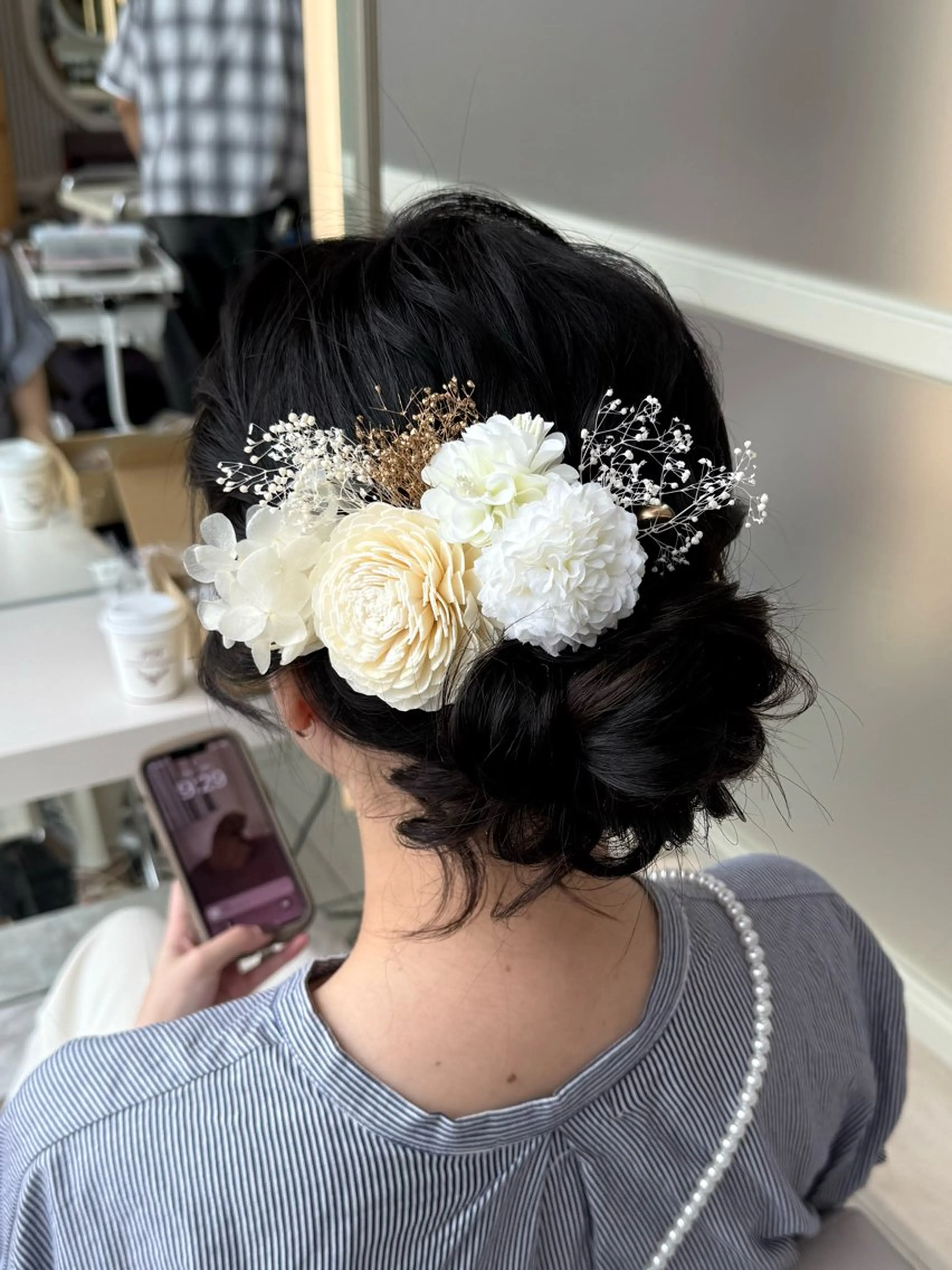 ロング ヘアアレンジ カラー/ヘアセット Nanami💗のヘアスタイル