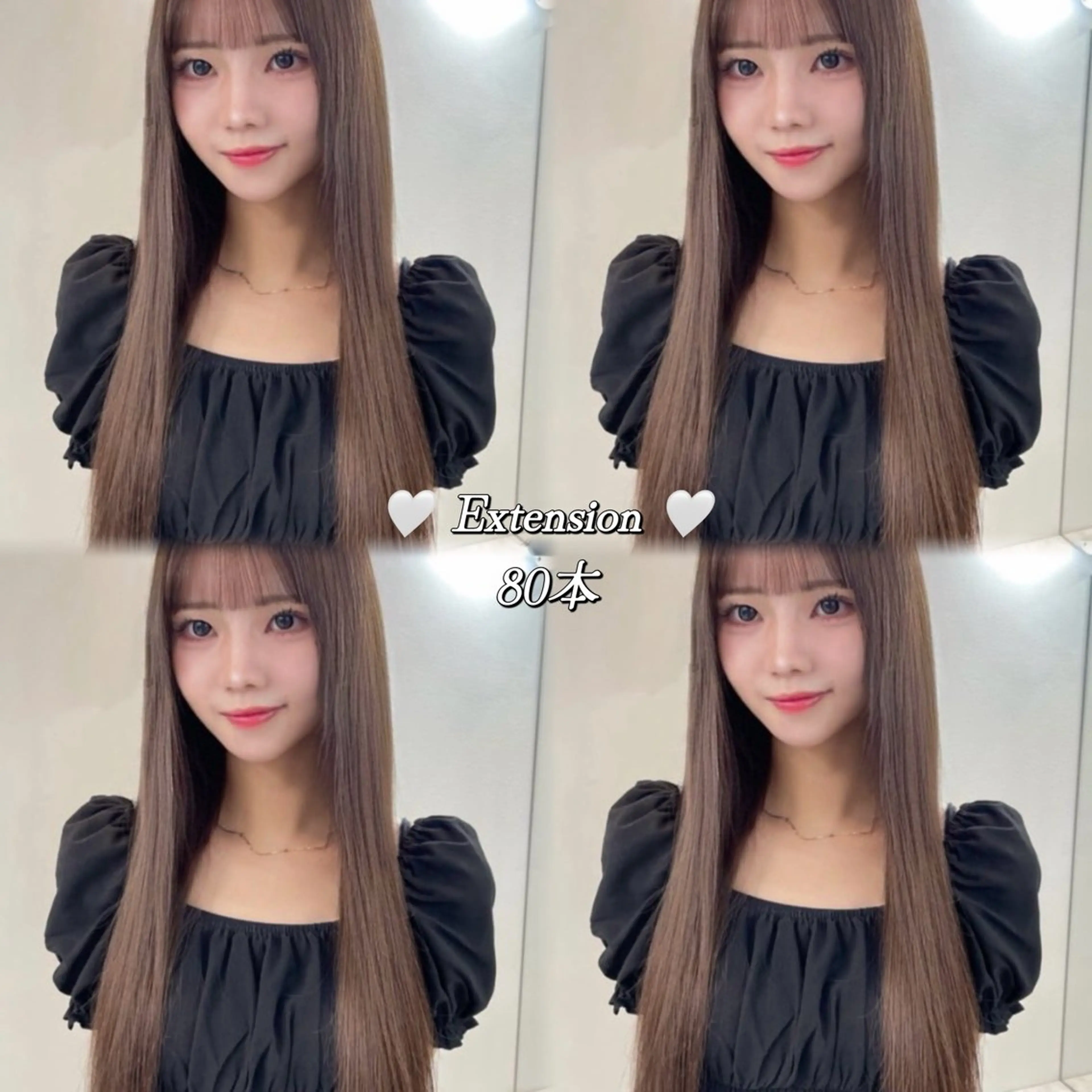 ロング エクステ 🦋エクステ/透明感 /艶髪🦋REISAのヘアスタイル