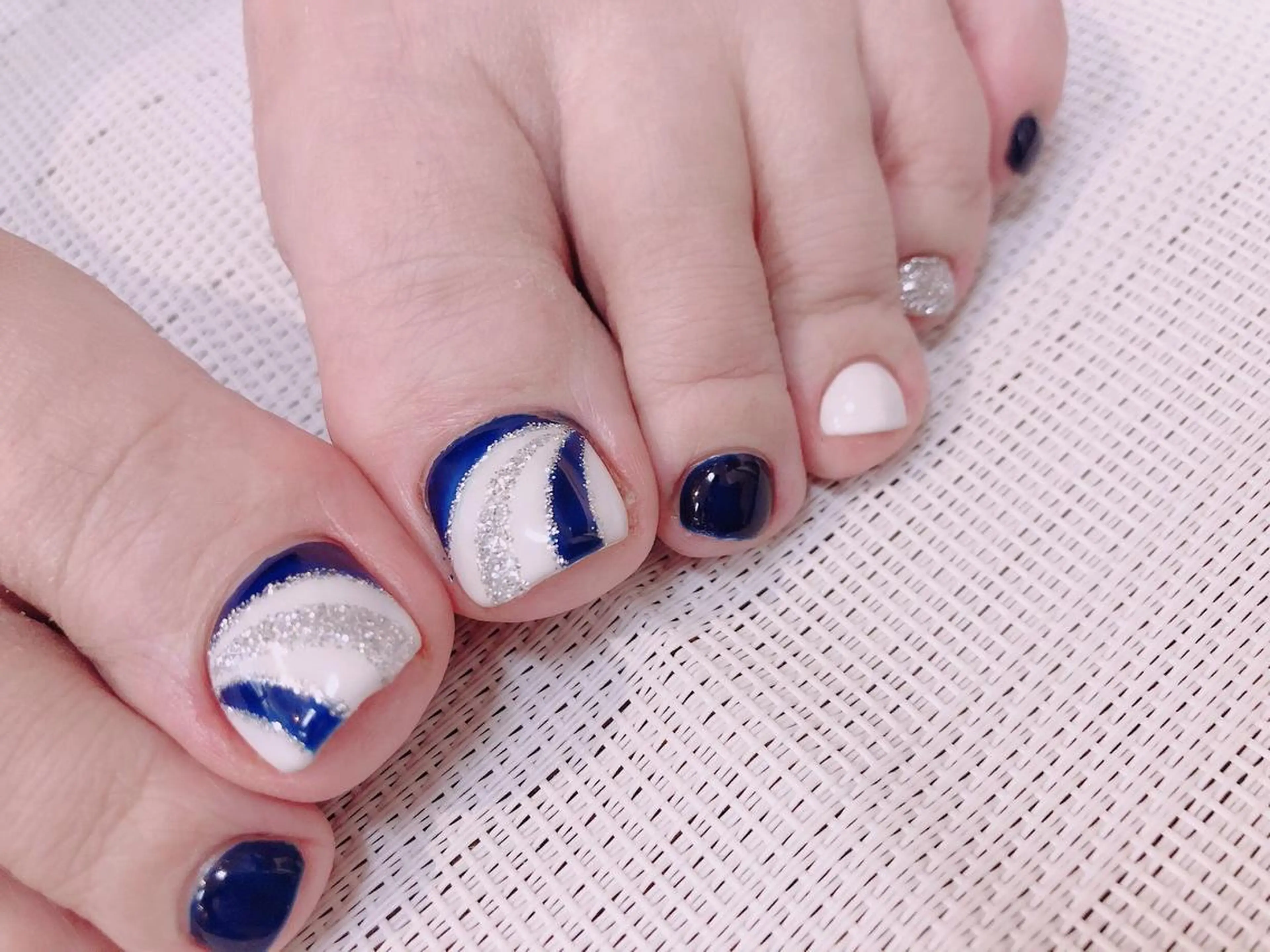 ネイル フットネイル ジェルネイル ソフトジェル フットネイル FASTNAIL PLUS 新宿店のネイルデザイン