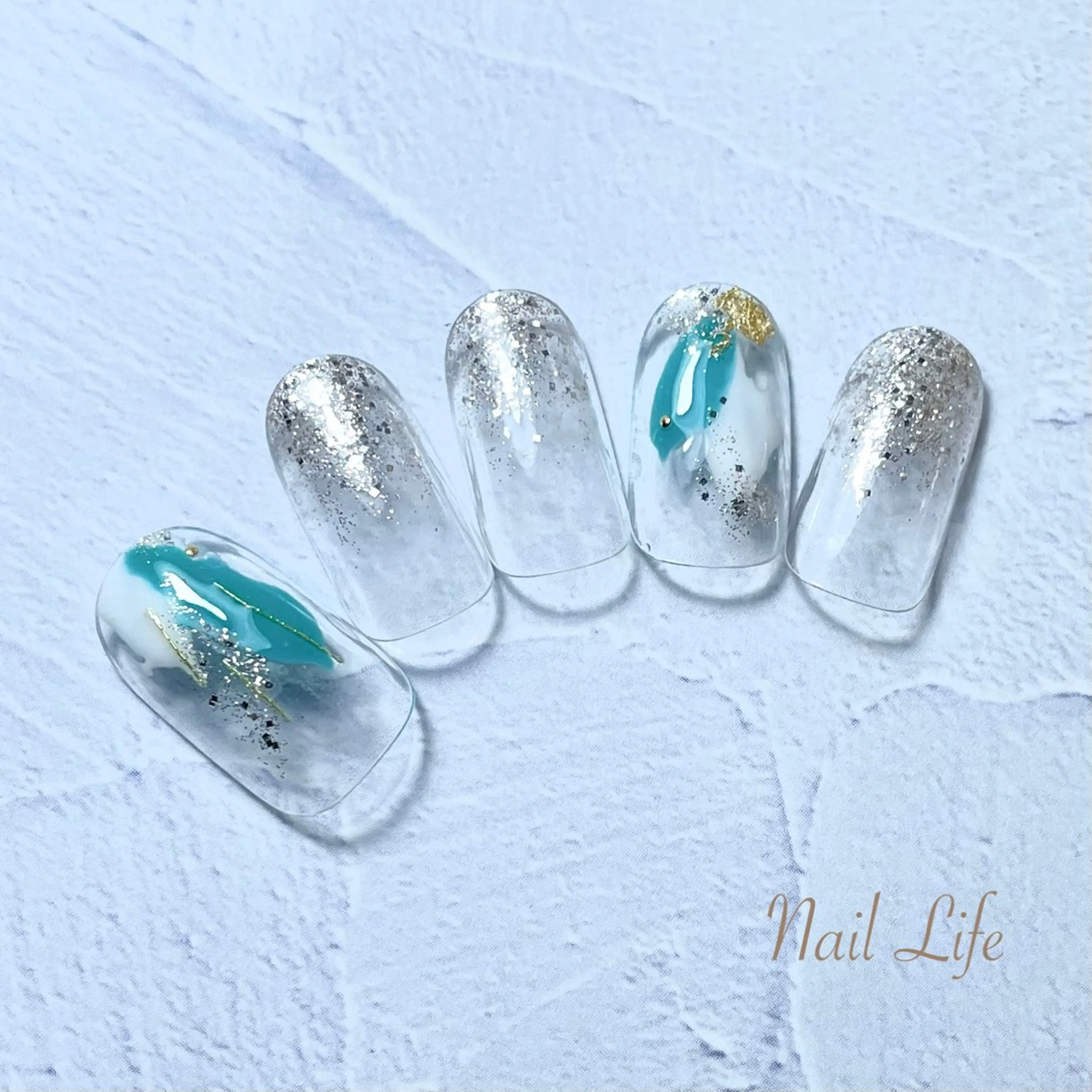 ネイル ニュアンスネイル 大嶋 めぐみのネイルデザイン