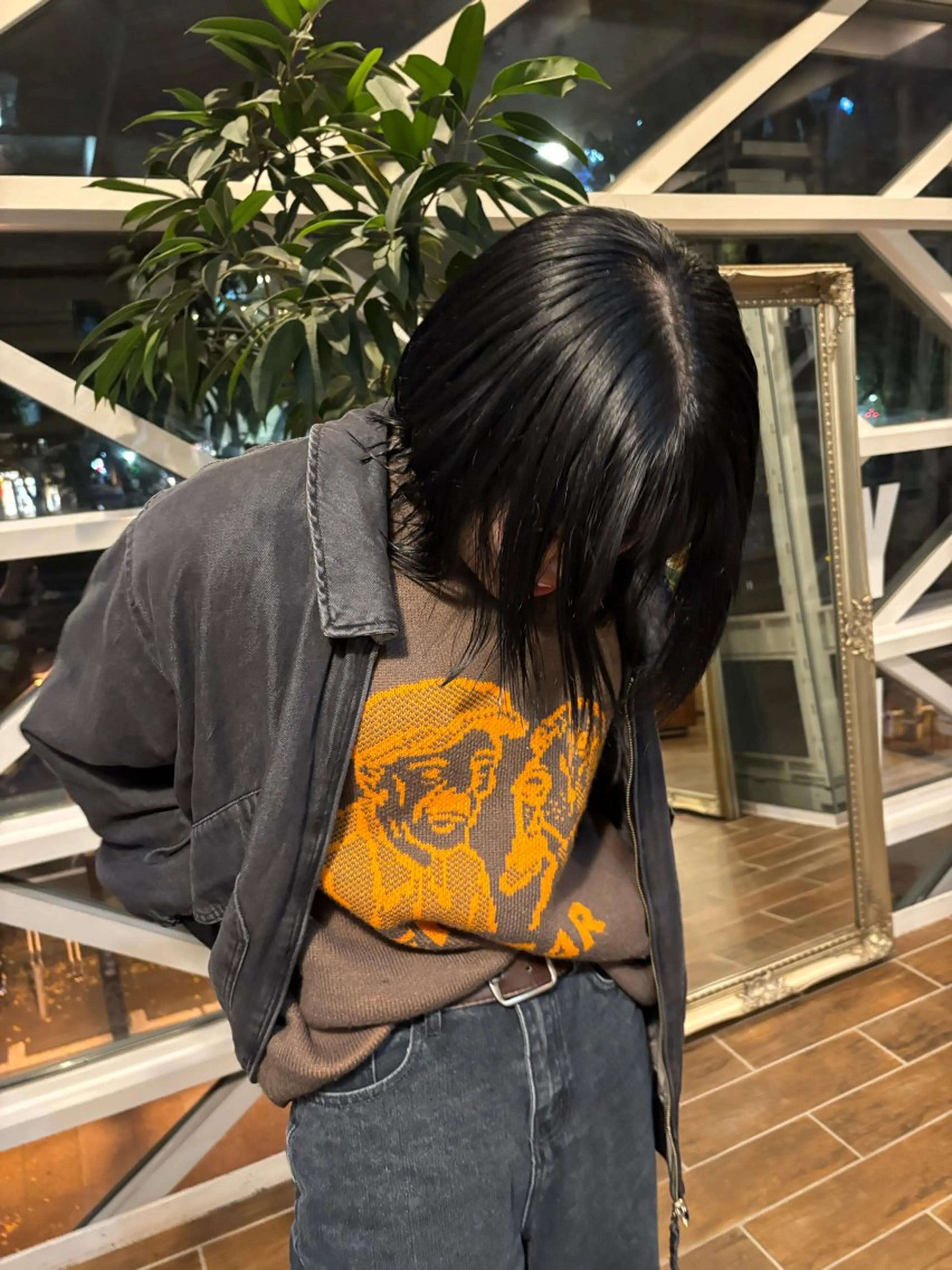 ミディアム ヘアカラー ハイトーン/デザイン カラー/るいのヘアスタイル