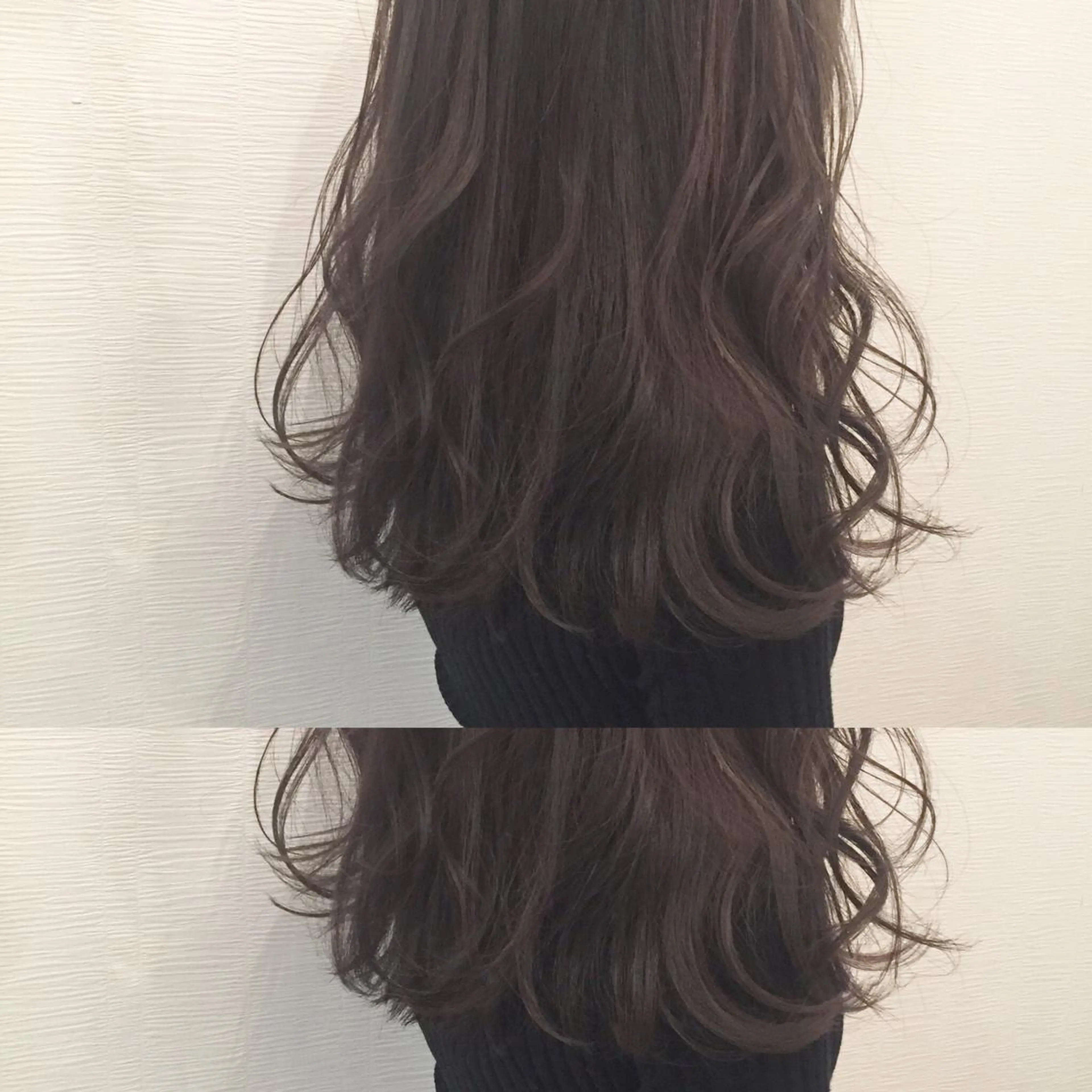 ロング カラー グラデーションカラー グレージュ ハイライトカラー ハイライト 似合わせカット カット ヘアカラー トリートメント toiro by lien hair atelier所属・池田 真由美のヘアスタイル