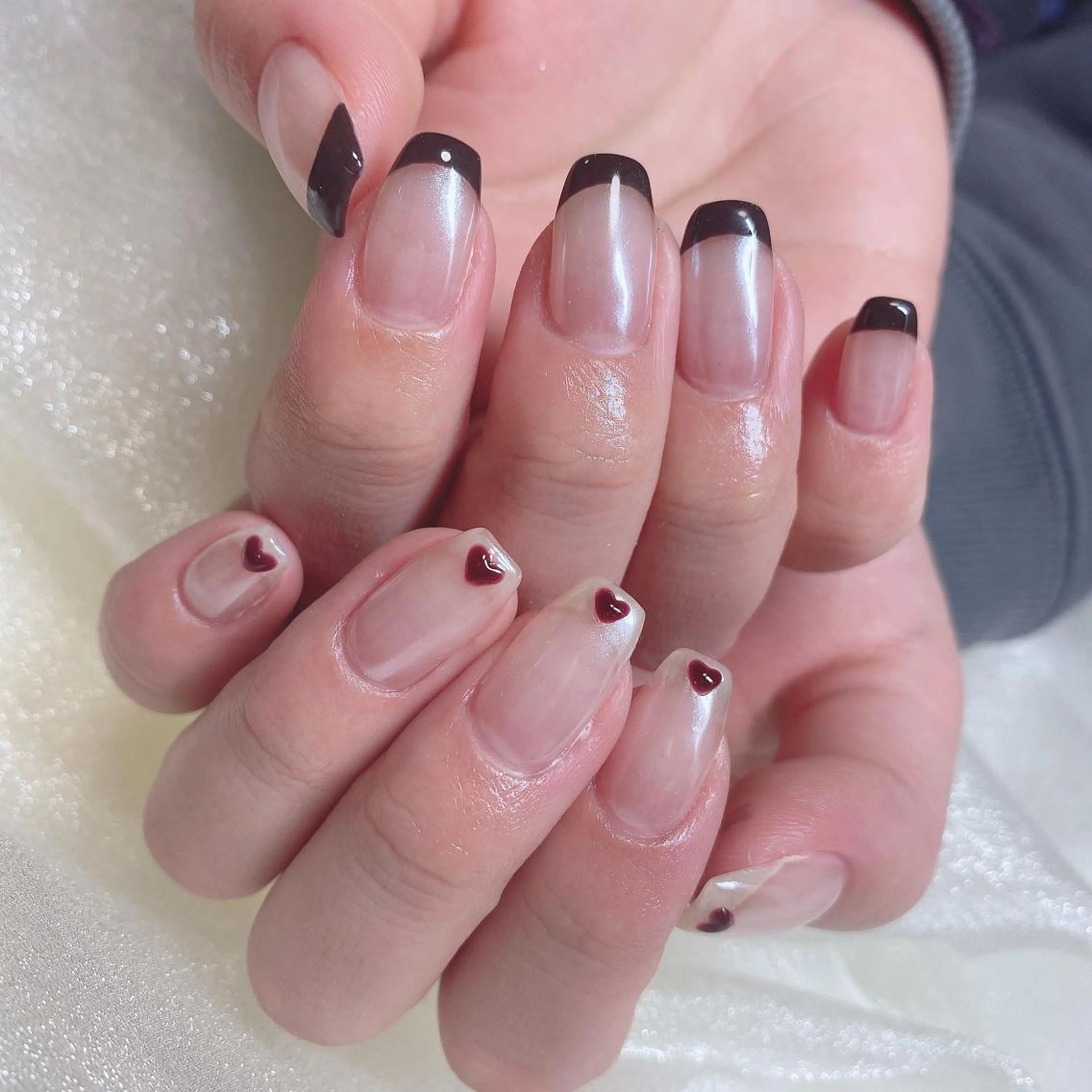 ネイル オーロラネイル ハンドネイル Sympa:) YURIKAのネイルデザイン