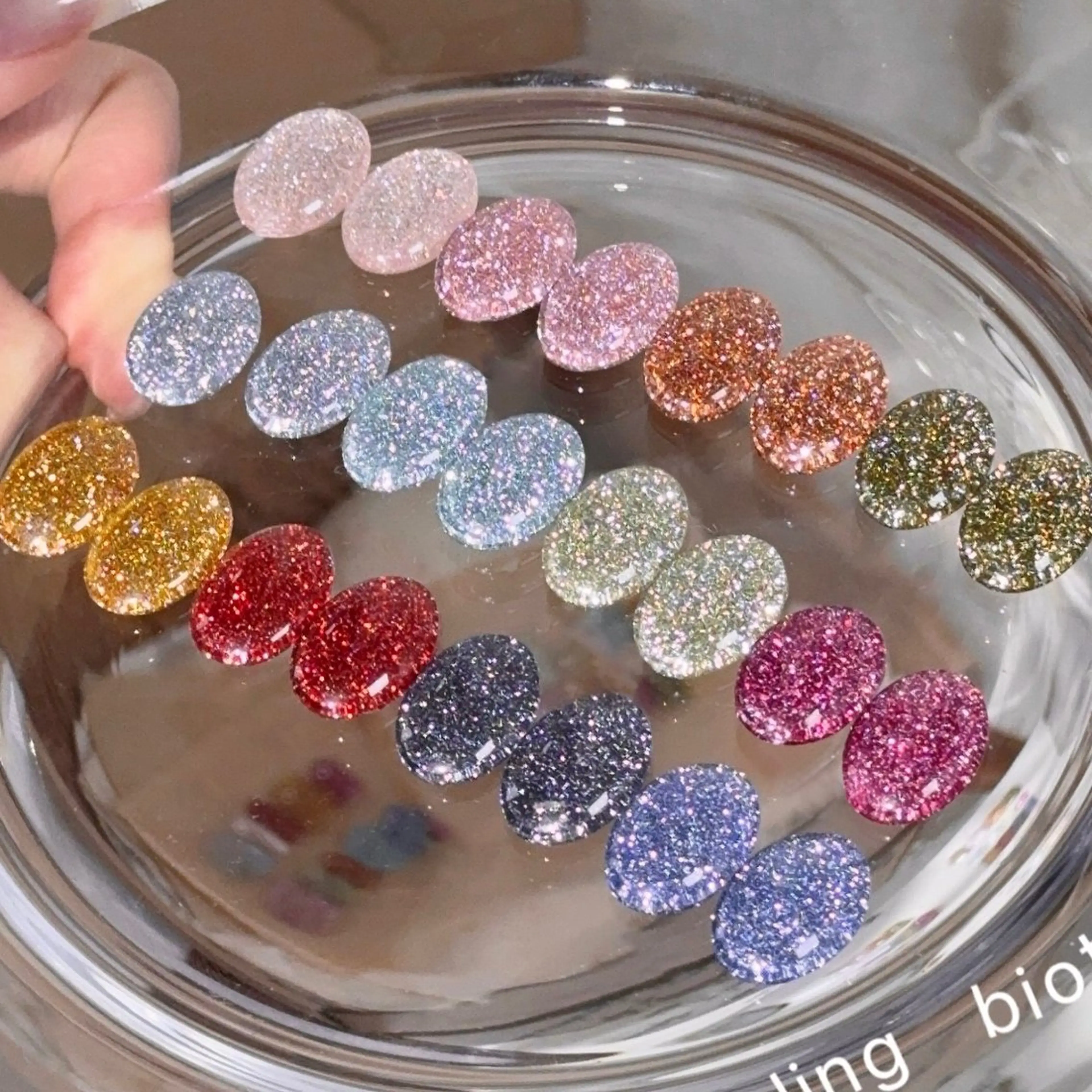 SNSで話題✨絶対試しべきダイヤフラッシュネイル¥5940💕✨💎の写真