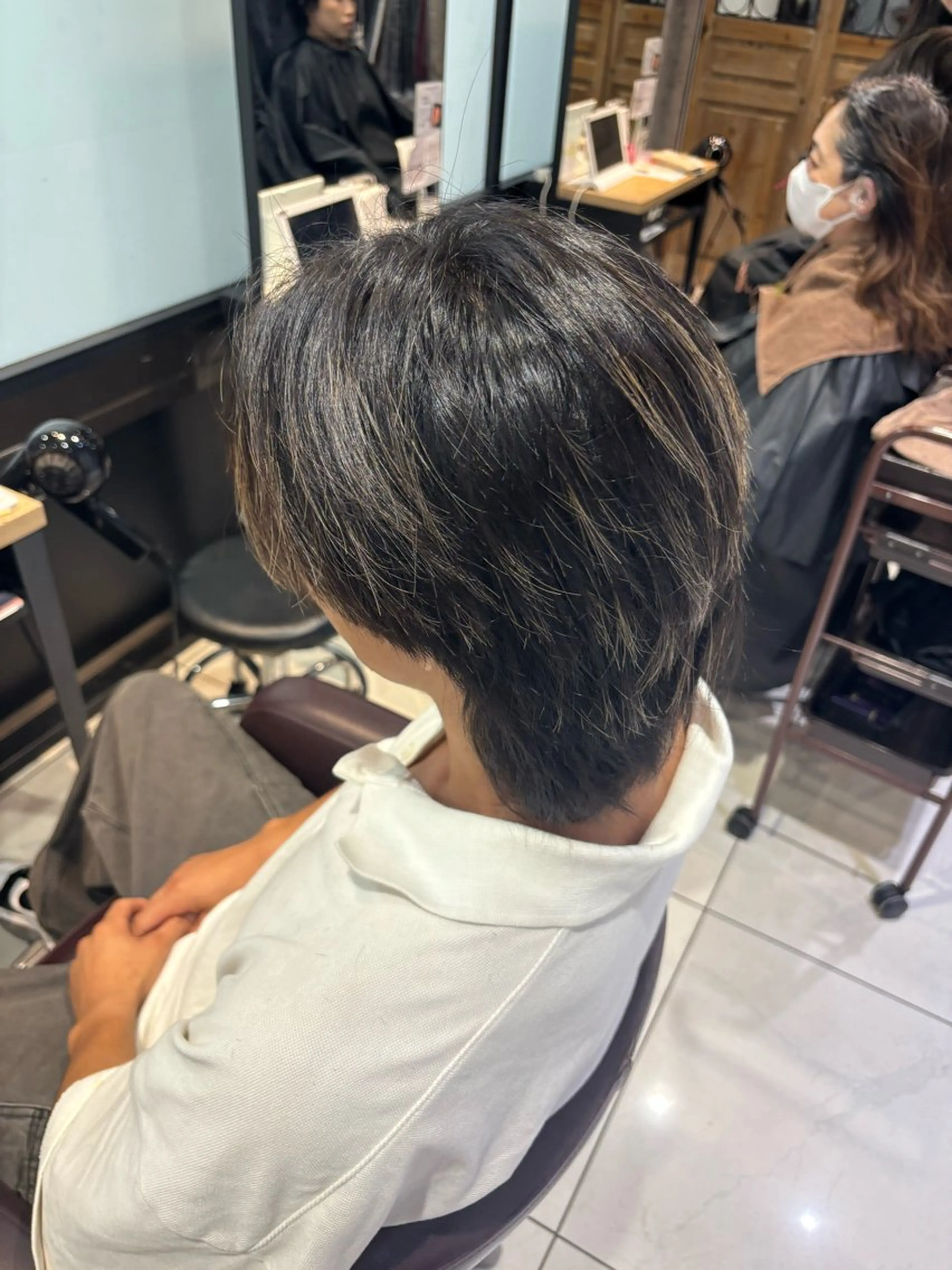 メンズ メンズウルフカット ウルフカット カット 韓国レイヤー/カラー 🐈‍⬛💗miyuのヘアスタイル