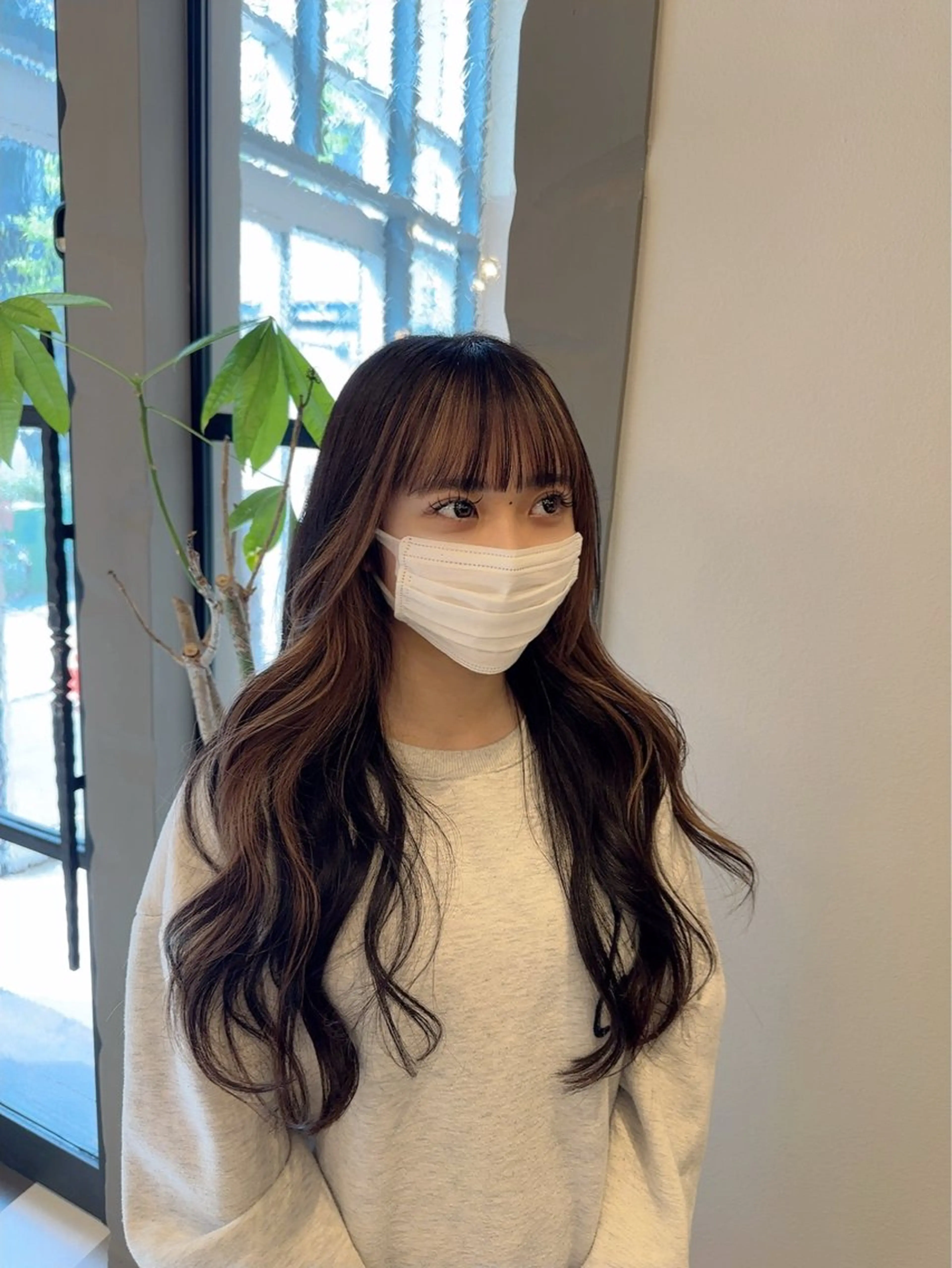 ロング 透明感カラー/レイ ヤーカット/KaHoのヘアスタイル