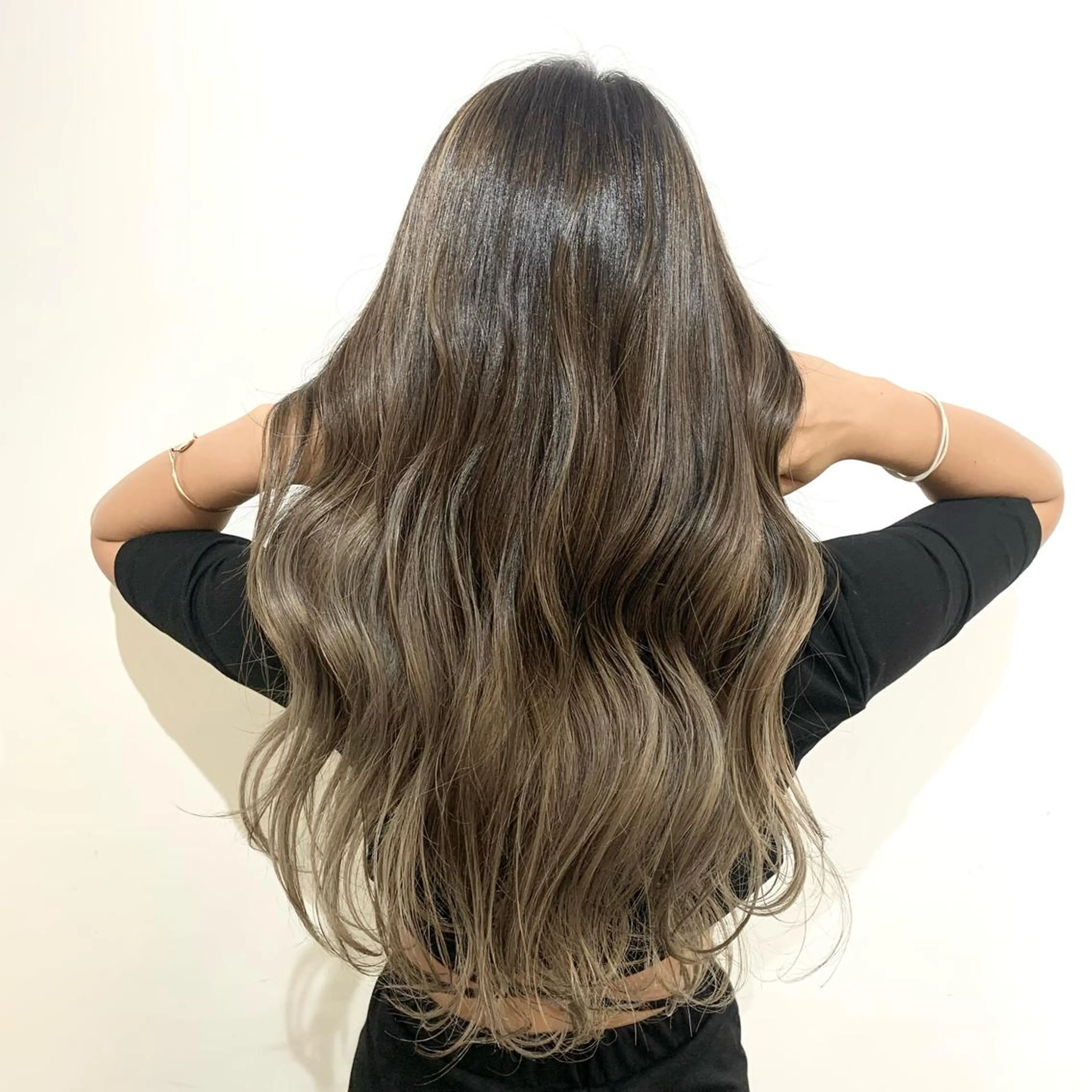 ロング カット ヘアカラー 縮毛矯正 トリートメント 韓国風/髪質改善/ Kiyoraのヘアスタイル