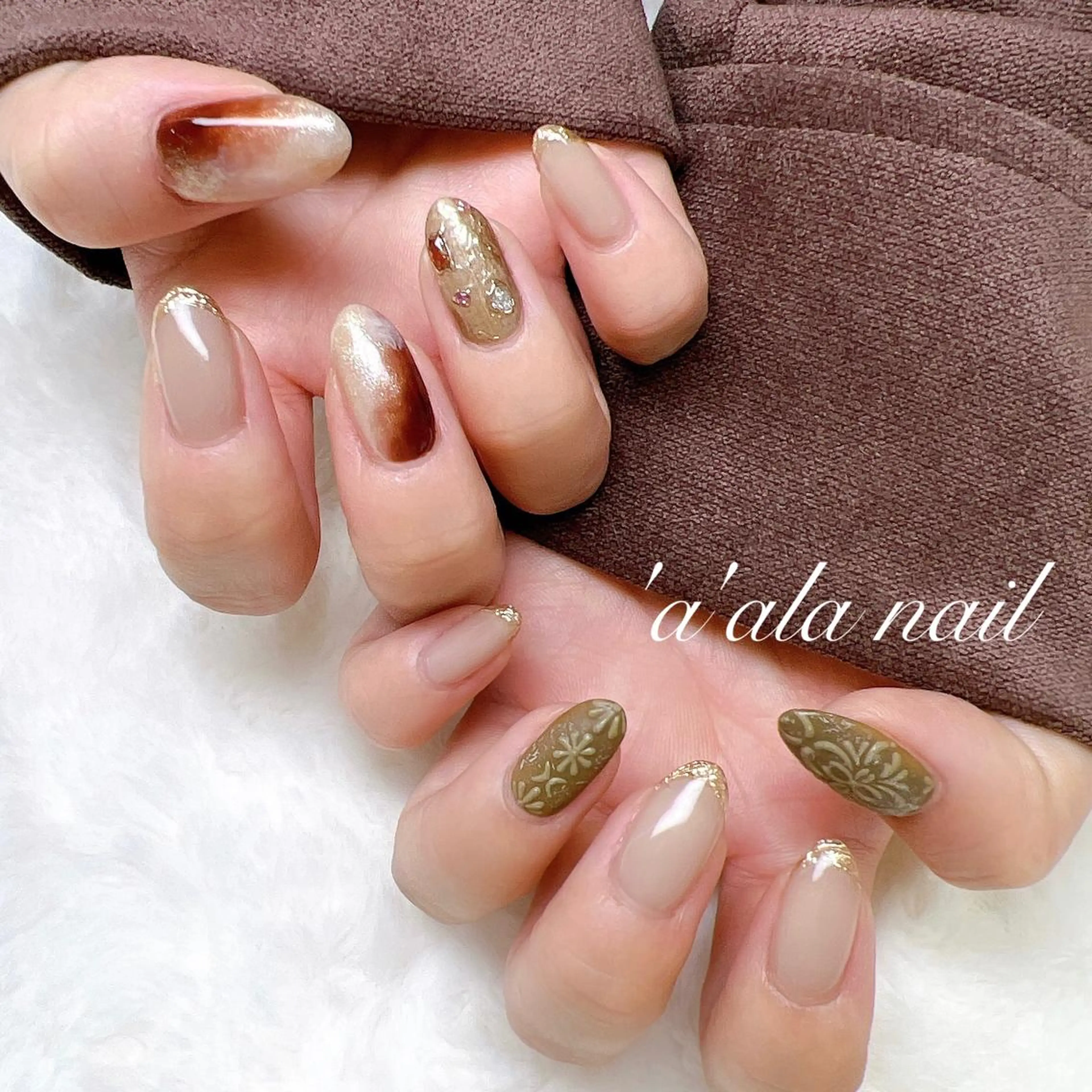 ネイル 'a'ala nailのネイルデザイン