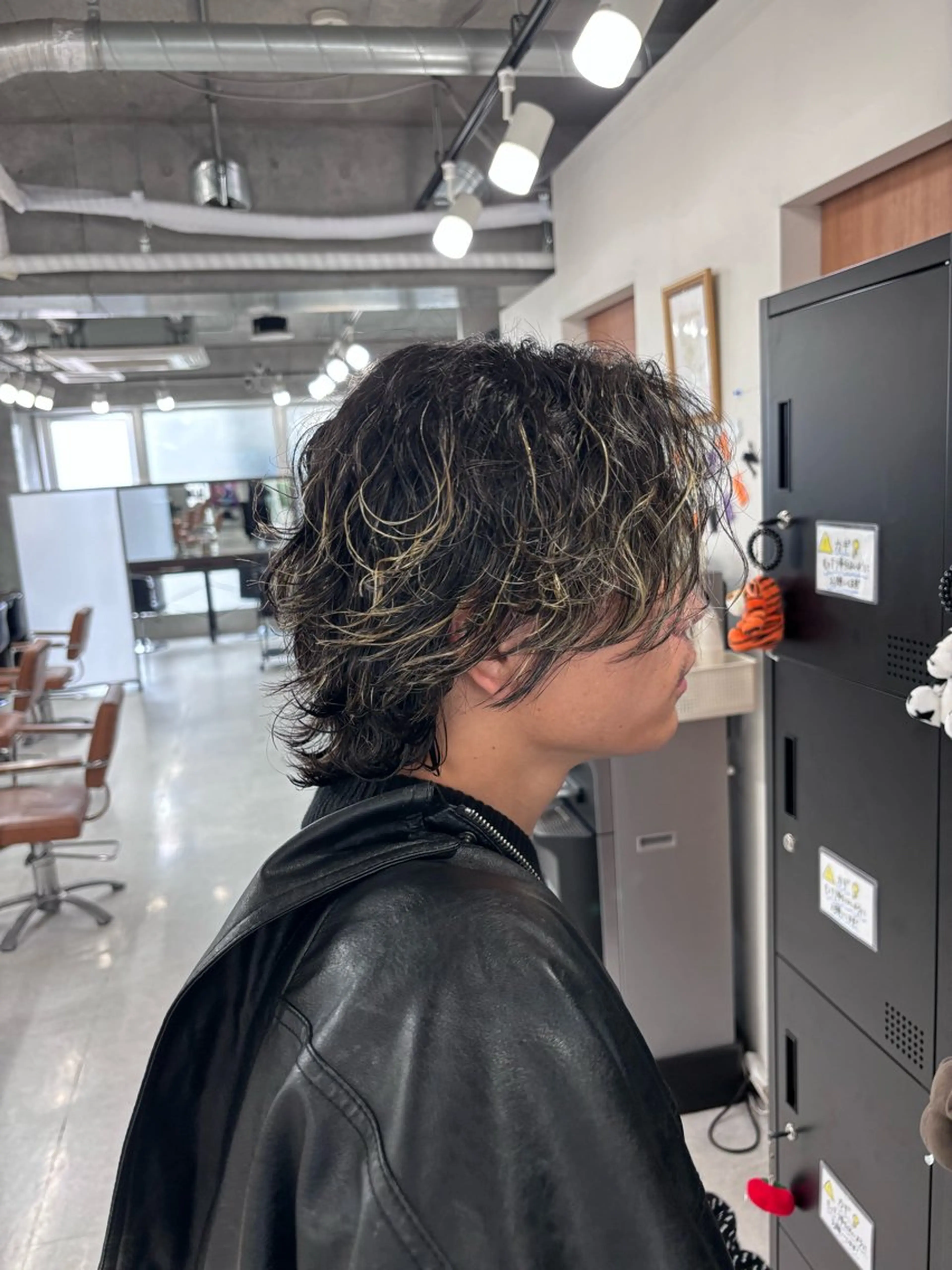 パーマ メンズ 美容研究所 🇰🇷yutoのヘアスタイル