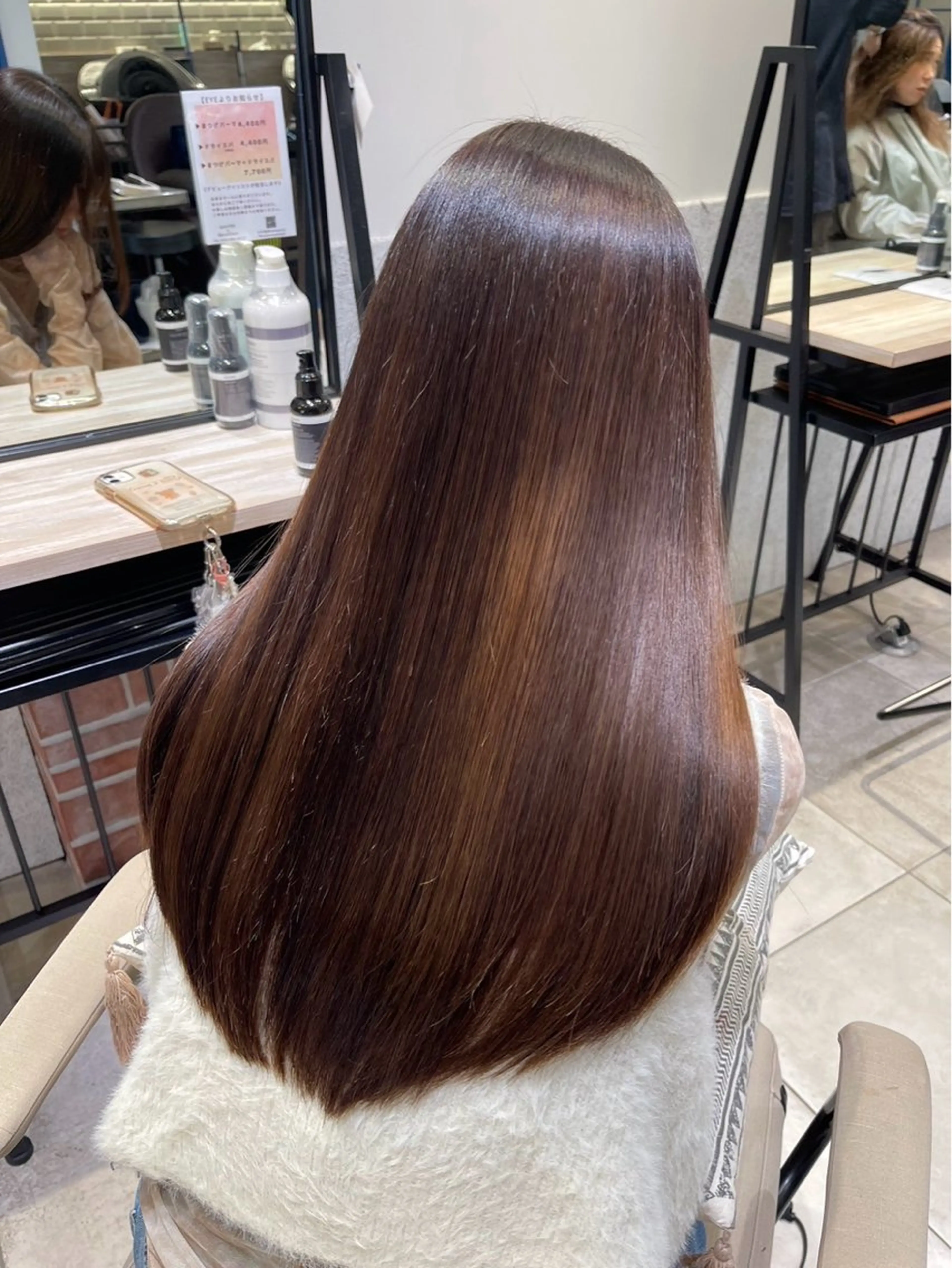 ロング 縮毛矯正 トリートメント 🎁毎月通える価格✨ QUATRO金子裕也のヘアスタイル