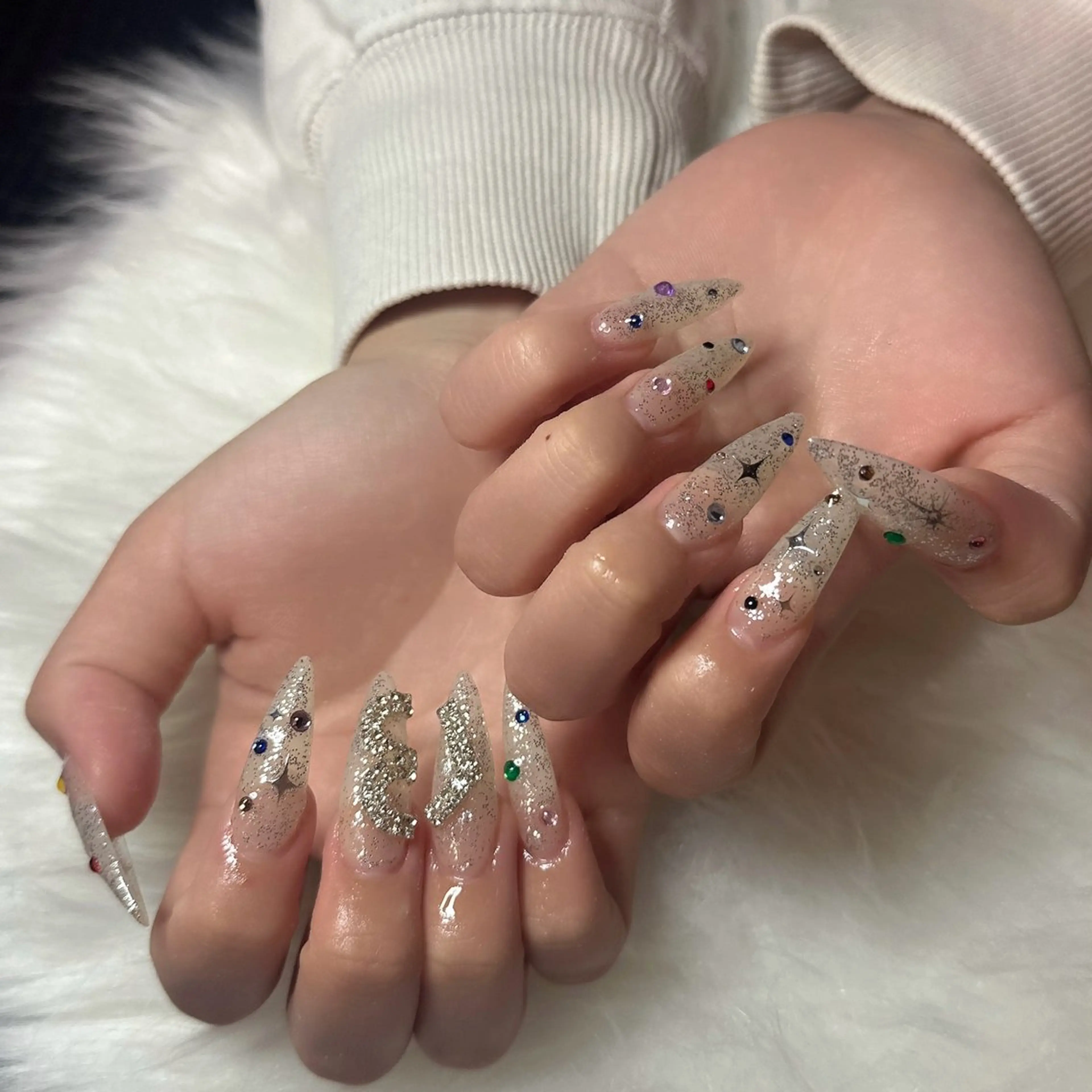 ネイル ハート ハンドネイル tee nailのネイルデザイン