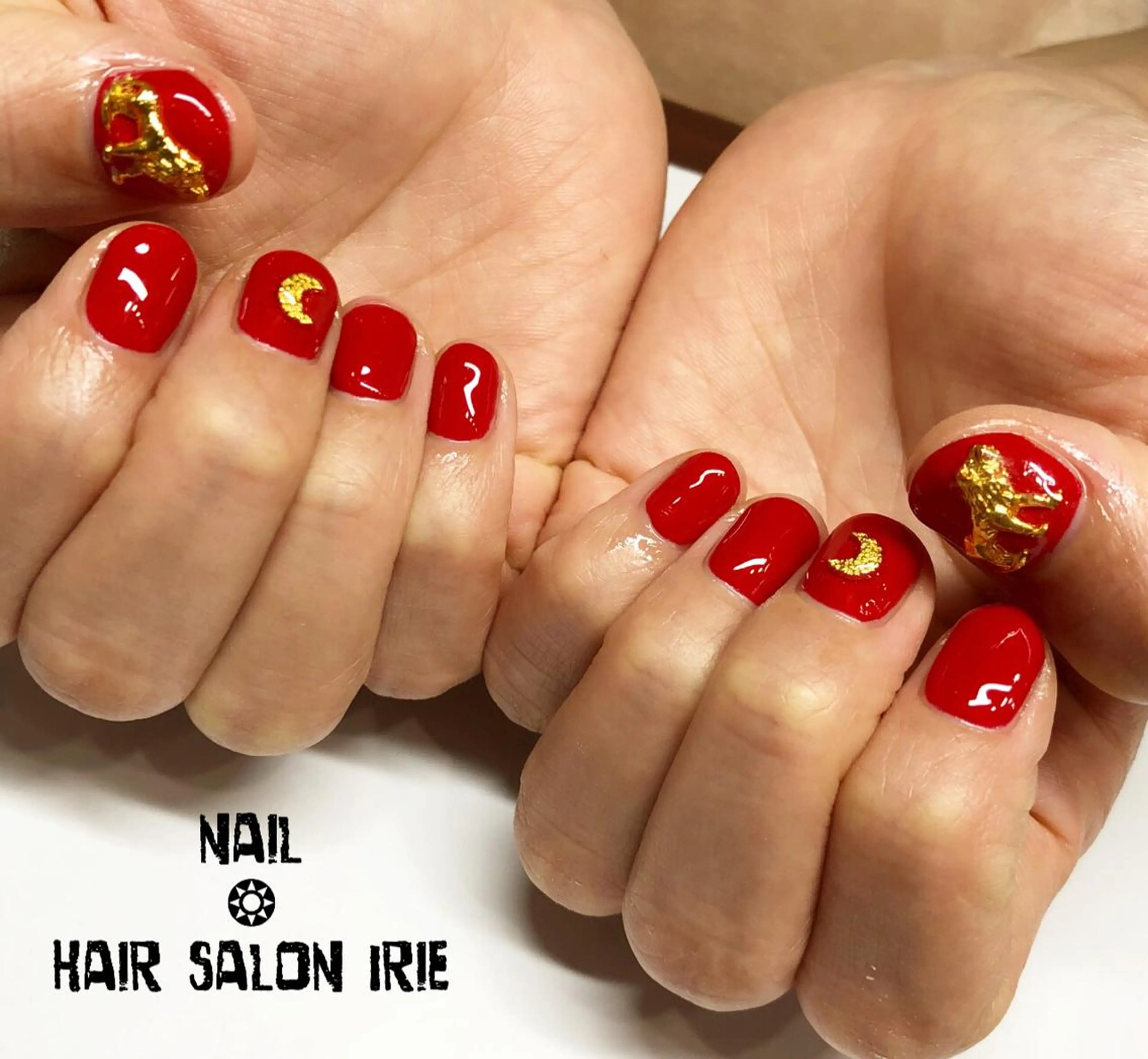 ネイル ハンドネイル ハンドケア Hair salon Irie所属・與儀 知佳のネイルデザイン