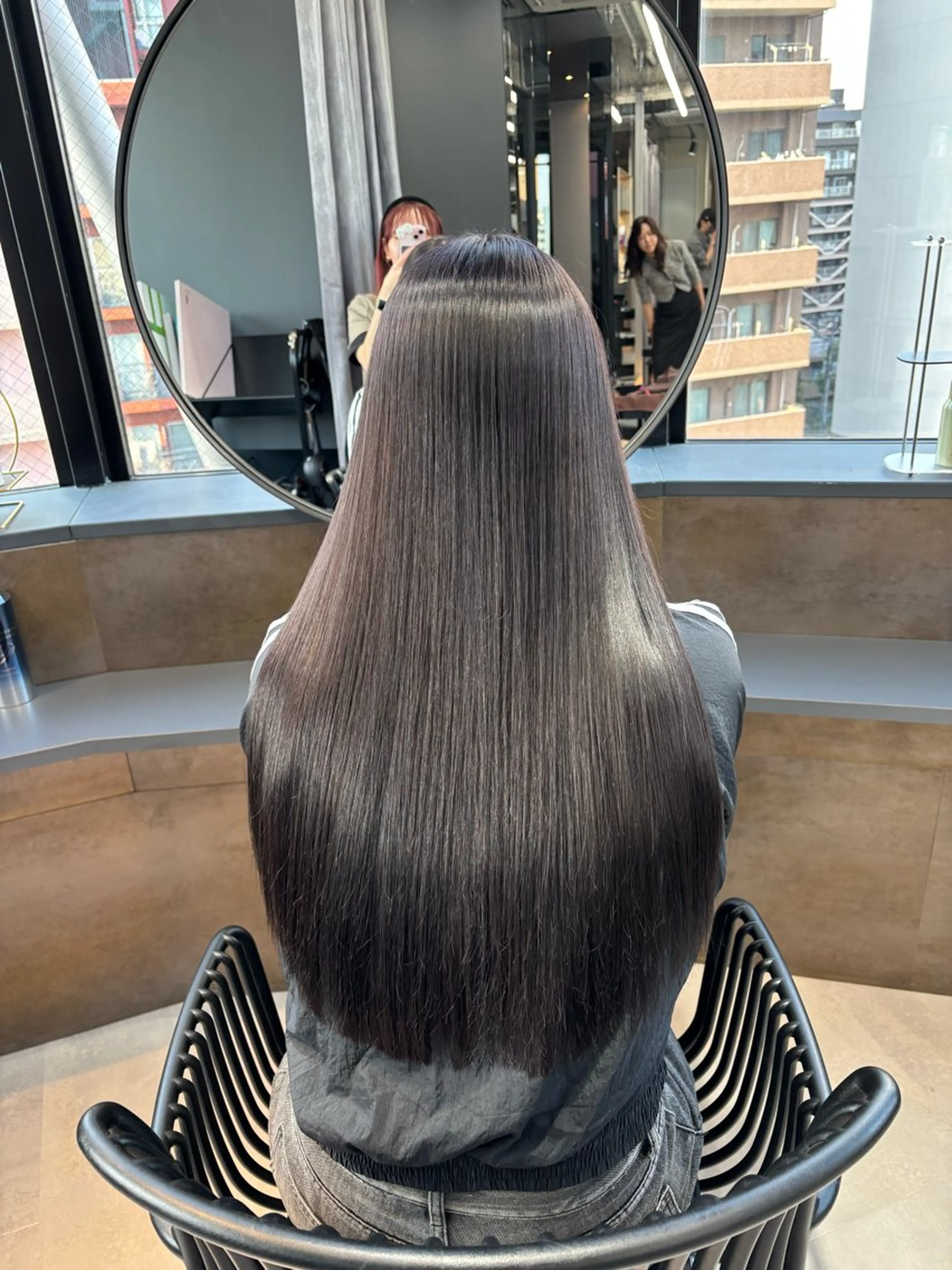 ロング カット ヘアカラー 縮毛矯正 トリートメント 韓国風/髪質改善/ Kiyoraのヘアスタイル